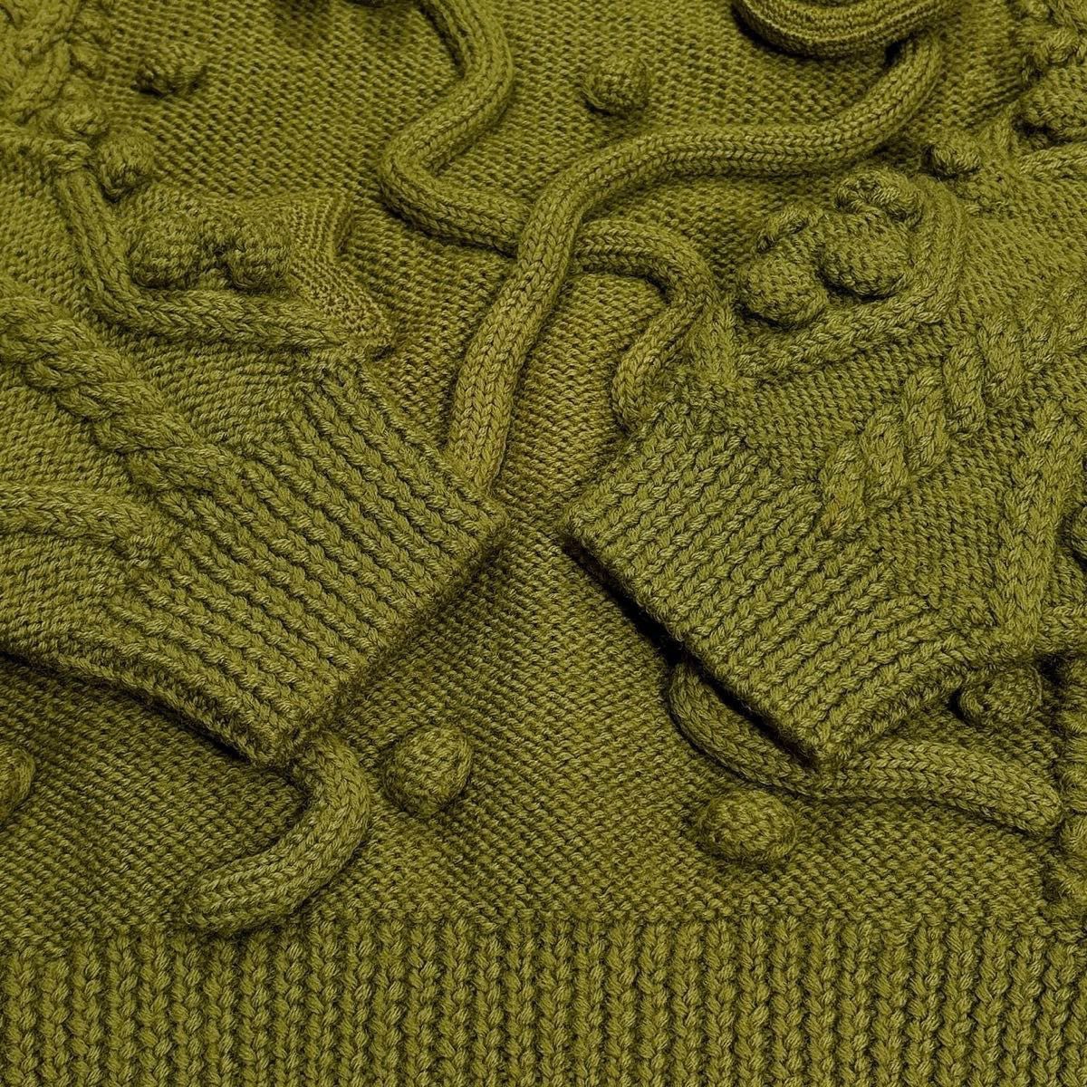 Issey Miyake Pull iconique Issey Miyake, maille 3D 100% laine – unisexe Size US M / EU 48-50 / 2 - 7 Thumbnail
