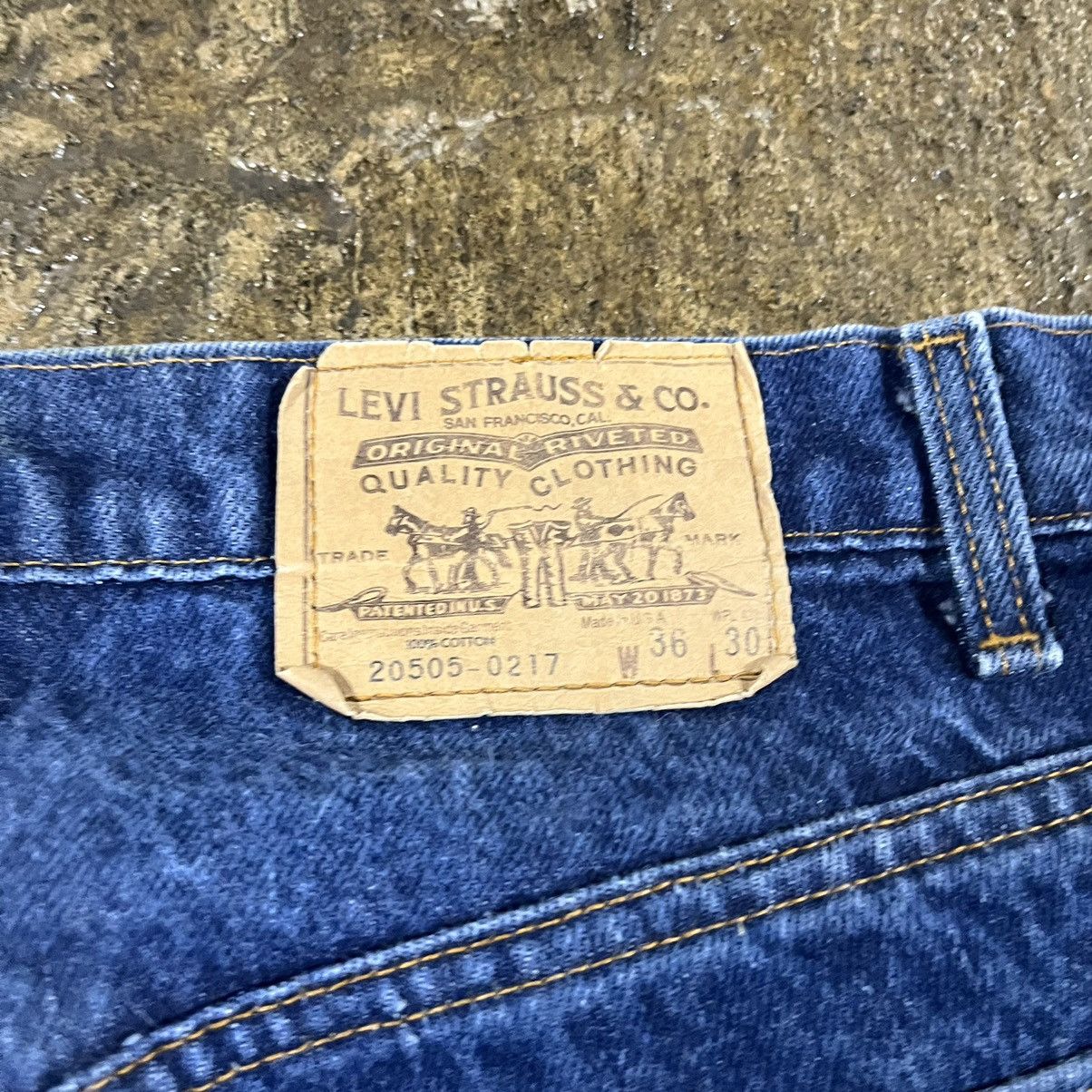 Levi's × Vintage Crazy Vintage 90s Levi's 505 Orange Tab Jeans Essential Size US 32 / EU 48 - 6 Thumbnail