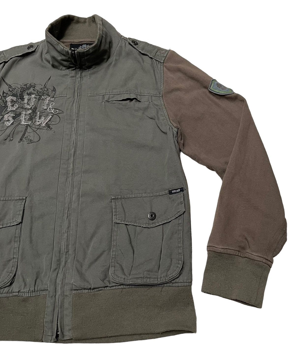 Marc Ecko Vintage Brand Marc Ecko Two Tone Jacket 2000s Size US M / EU 48-50 / 2 - 4 Thumbnail