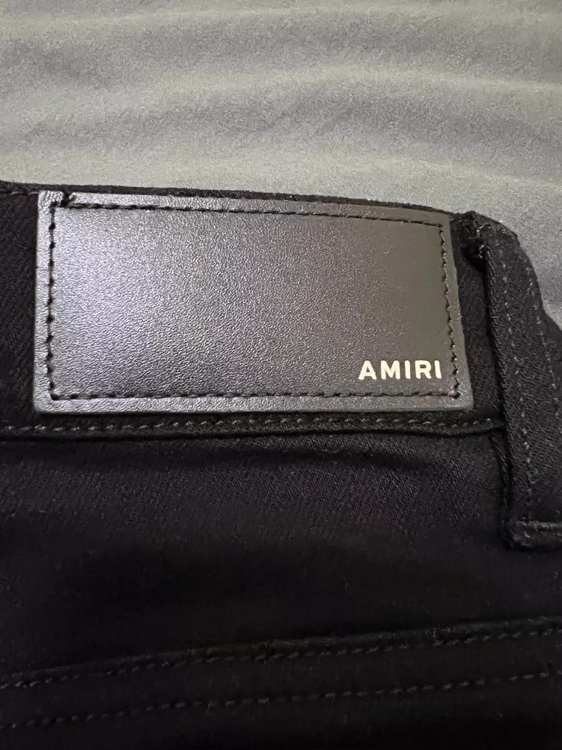 Amiri Amiri 18FW Diamond Camo Flower Patchwork Black Denim Size US 32 / EU 48 - 3 Thumbnail