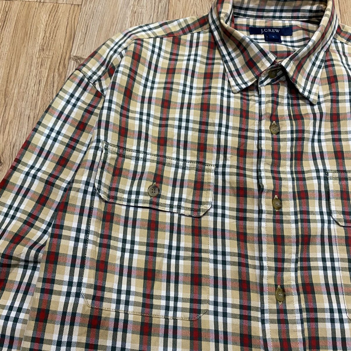 J.Crew 2000s J.Crew Plaid Button Up Shirt Size US M / EU 48-50 / 2 - 7 Thumbnail