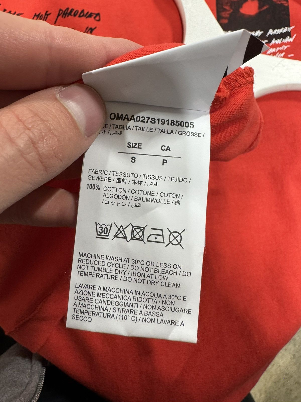 Off-White Off-White Mona Lisa T-Shirt NEW 500$ Size US S / EU 44-46 / 1 - 4 Thumbnail