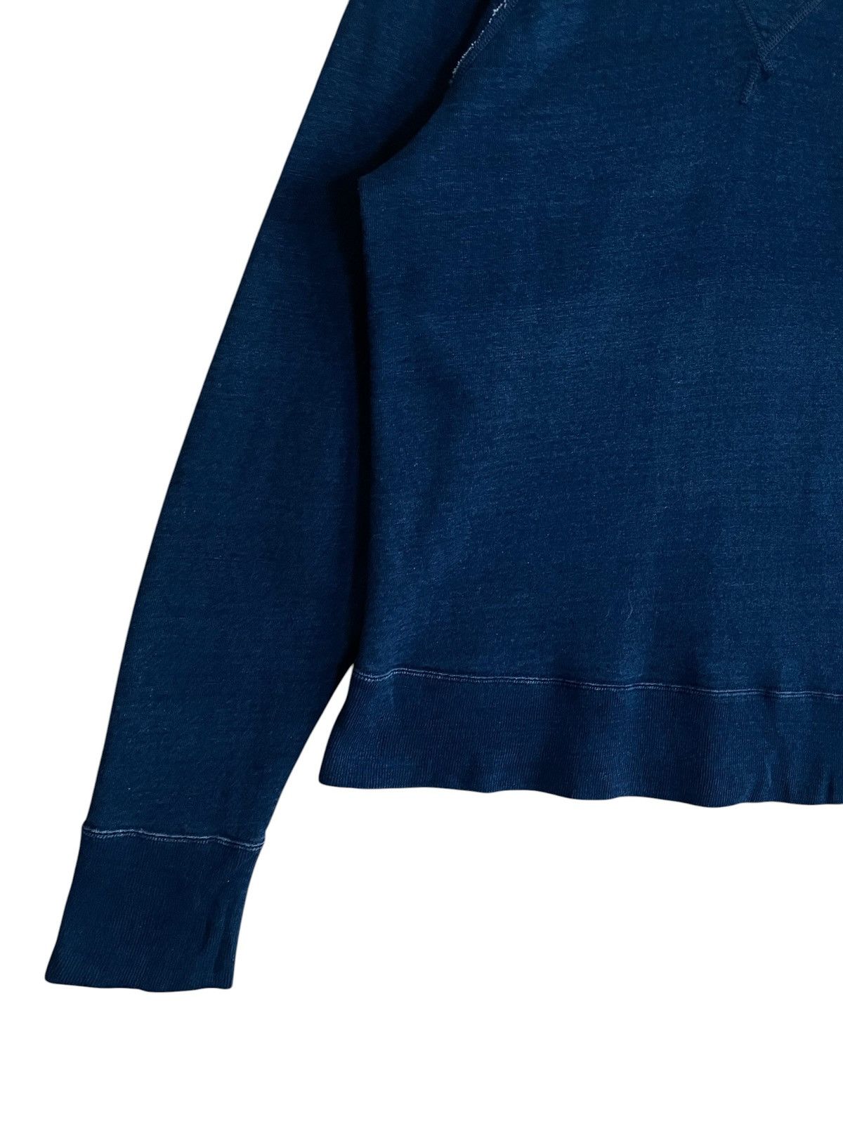 OMNIGOD Vintage Japanese Brand Omnigod Indigo Blue Sweatshirt 1990s Size US M / EU 48-50 / 2 - 5 Thumbnail