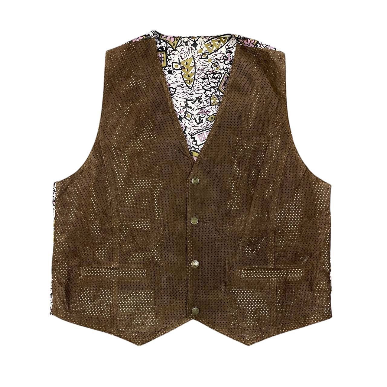 Polo Ralph Lauren Vintage Polo Ralph Lauren Leather Vest Size US S / EU 44-46 / 1 - 1 Thumbnail