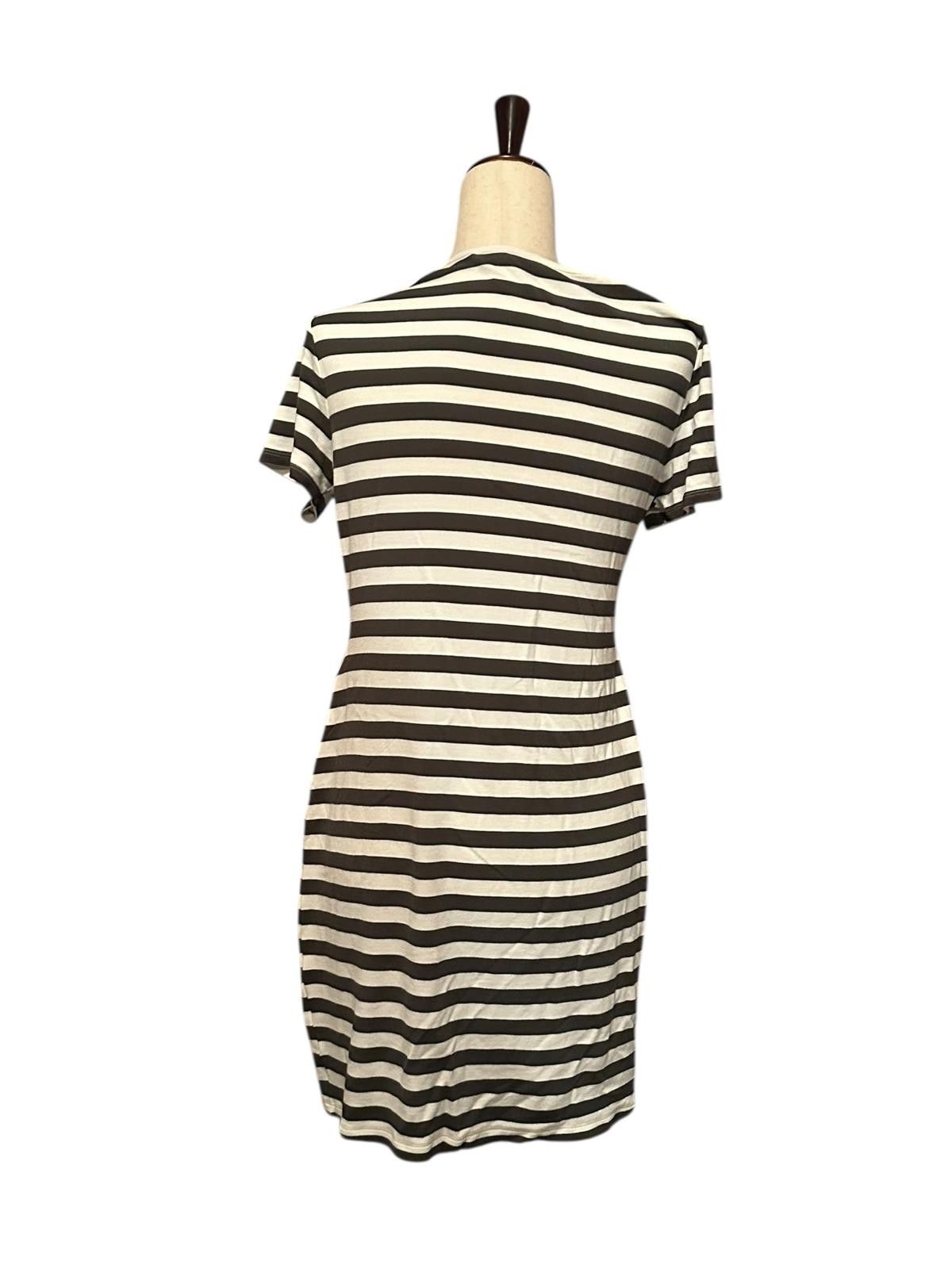 Other 41 Hawthorne Striped Short Sleeve Dress XL Casual Knit Size XL / US 12-14 / IT 48-50 - 3 Thumbnail