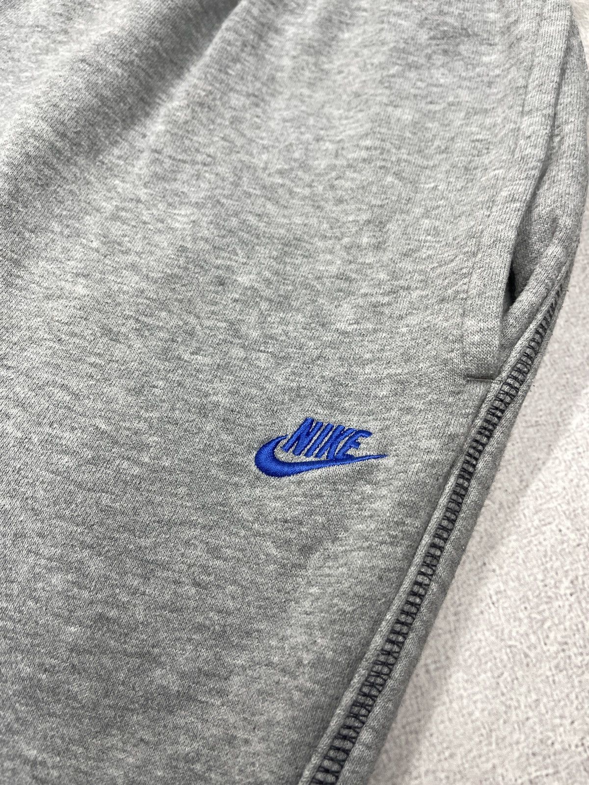 Nike Vintage Nike Basic Baggy Sweatpants Grey Little Swoosh Y2K Size US 34 / EU 50 - 4 Thumbnail