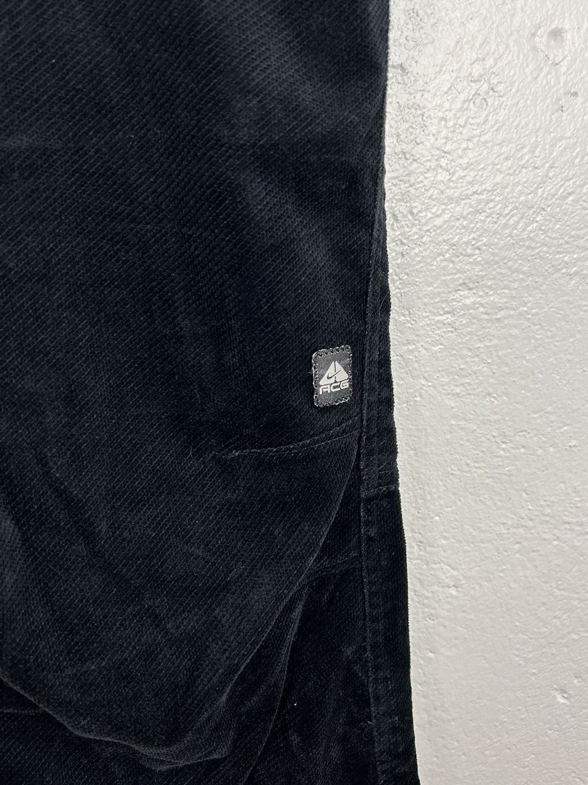 Nike 00s Vintage Nike ACG Soft Velvet Outdoor Pants Trousers Size 32" / US 10 / IT 46 - 2 Thumbnail
