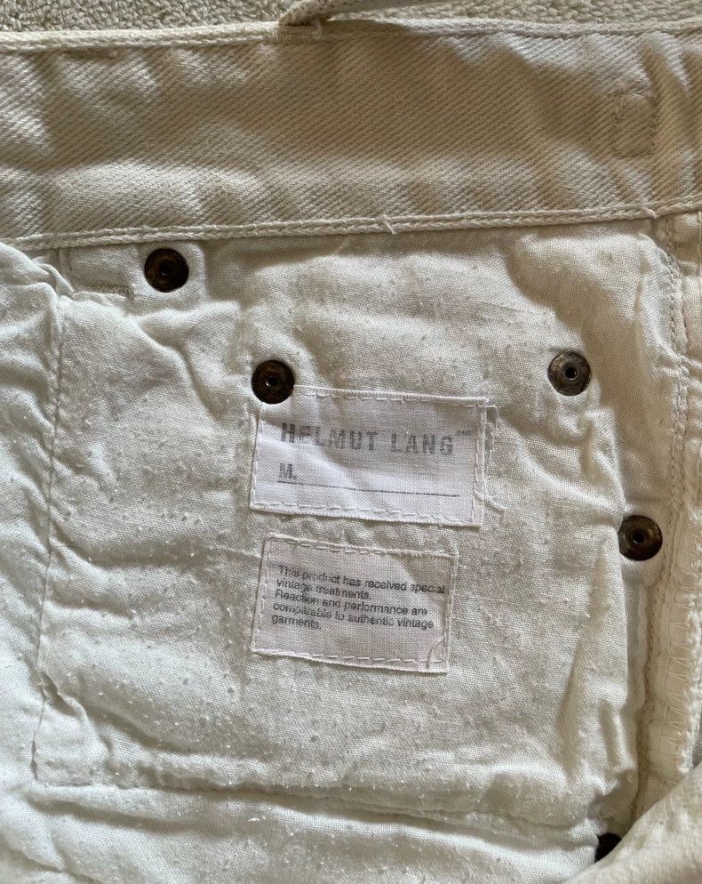 Helmut Lang HELMUT LANG size30 White knee-high jeans Size US 30 / EU 46 - 7 Thumbnail