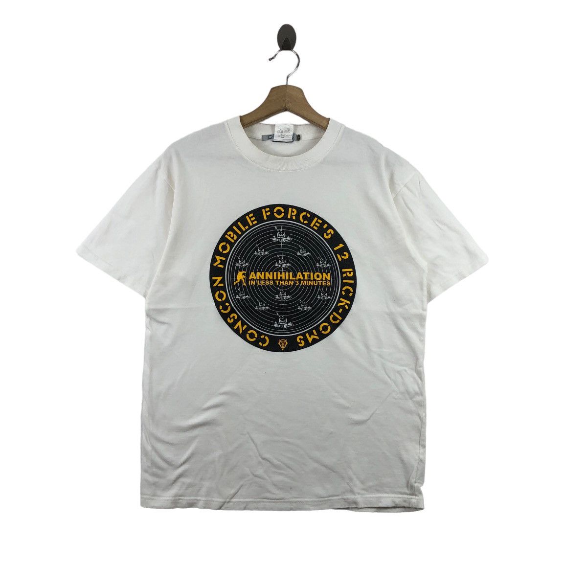 Anime × Vintage Vintage Mobile Suit Gundam Rick-Doms T-Shirt Anime Size US L / EU 52-54 / 3 - 1 Thumbnail