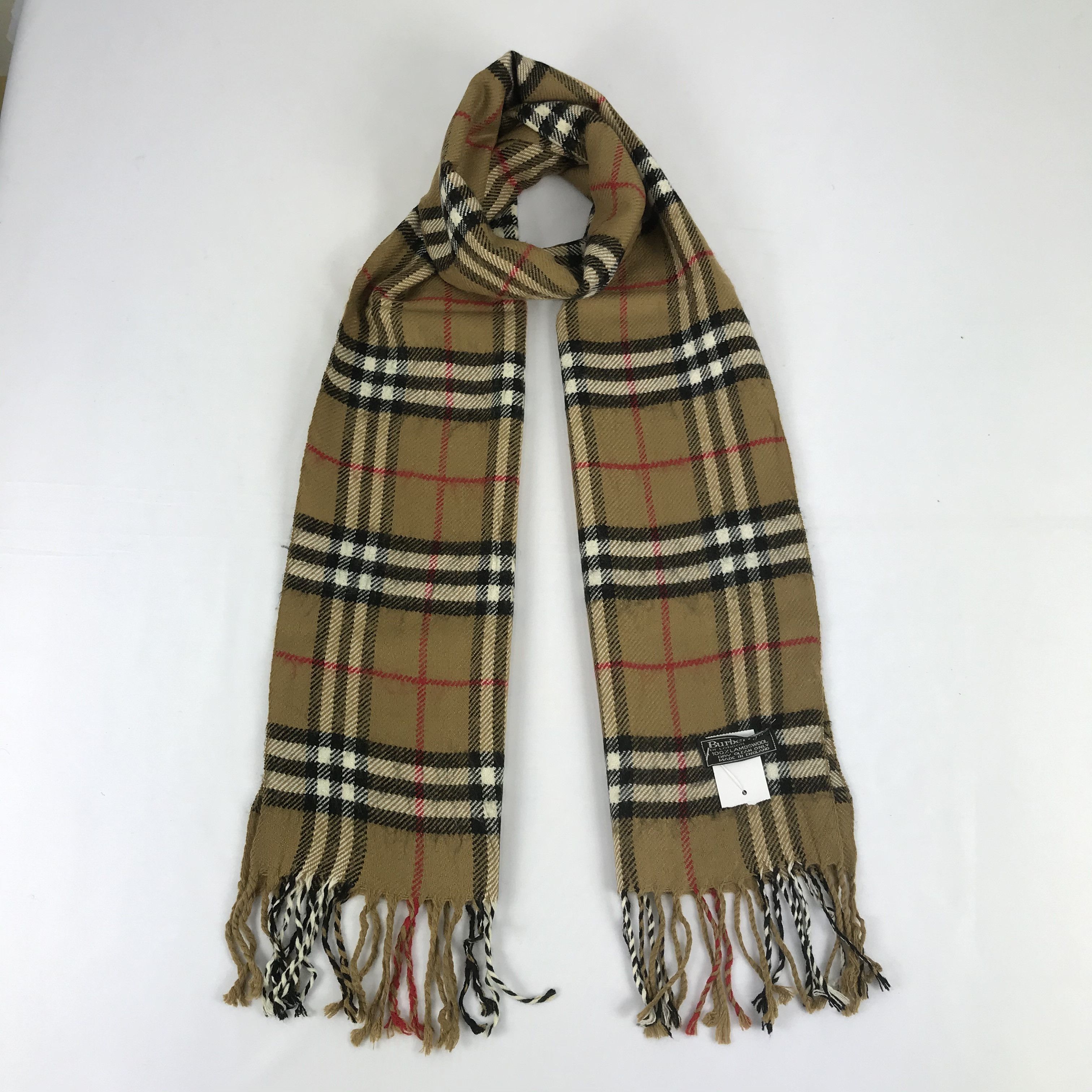 Burberry Vintage Burberry Scarf Nova Check Muffler Winter Wool . Size ONE SIZE - 1 Thumbnail