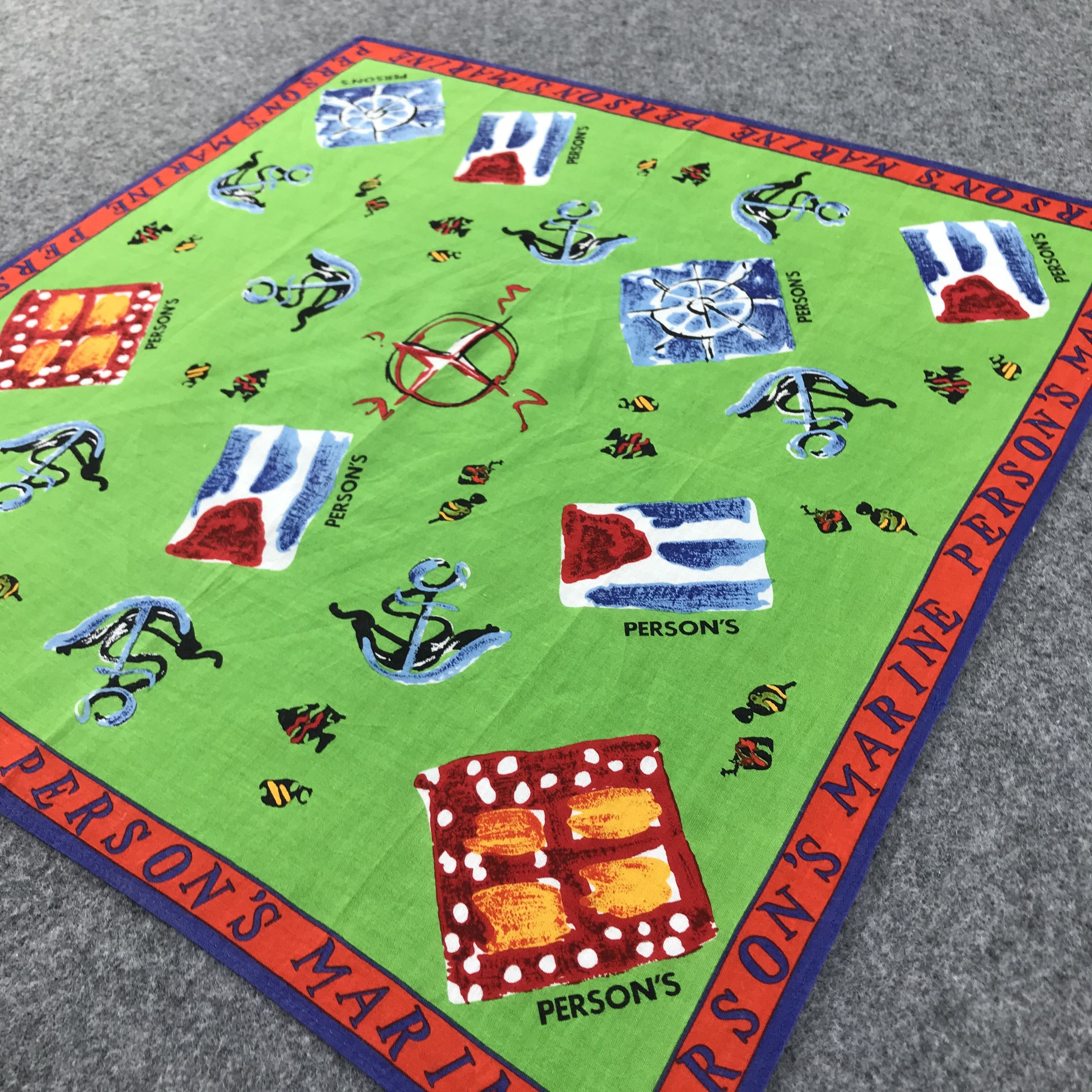 PERSON'S Person's Handkerchief Neckerchief Bandana H255 Size ONE SIZE - 5 Thumbnail