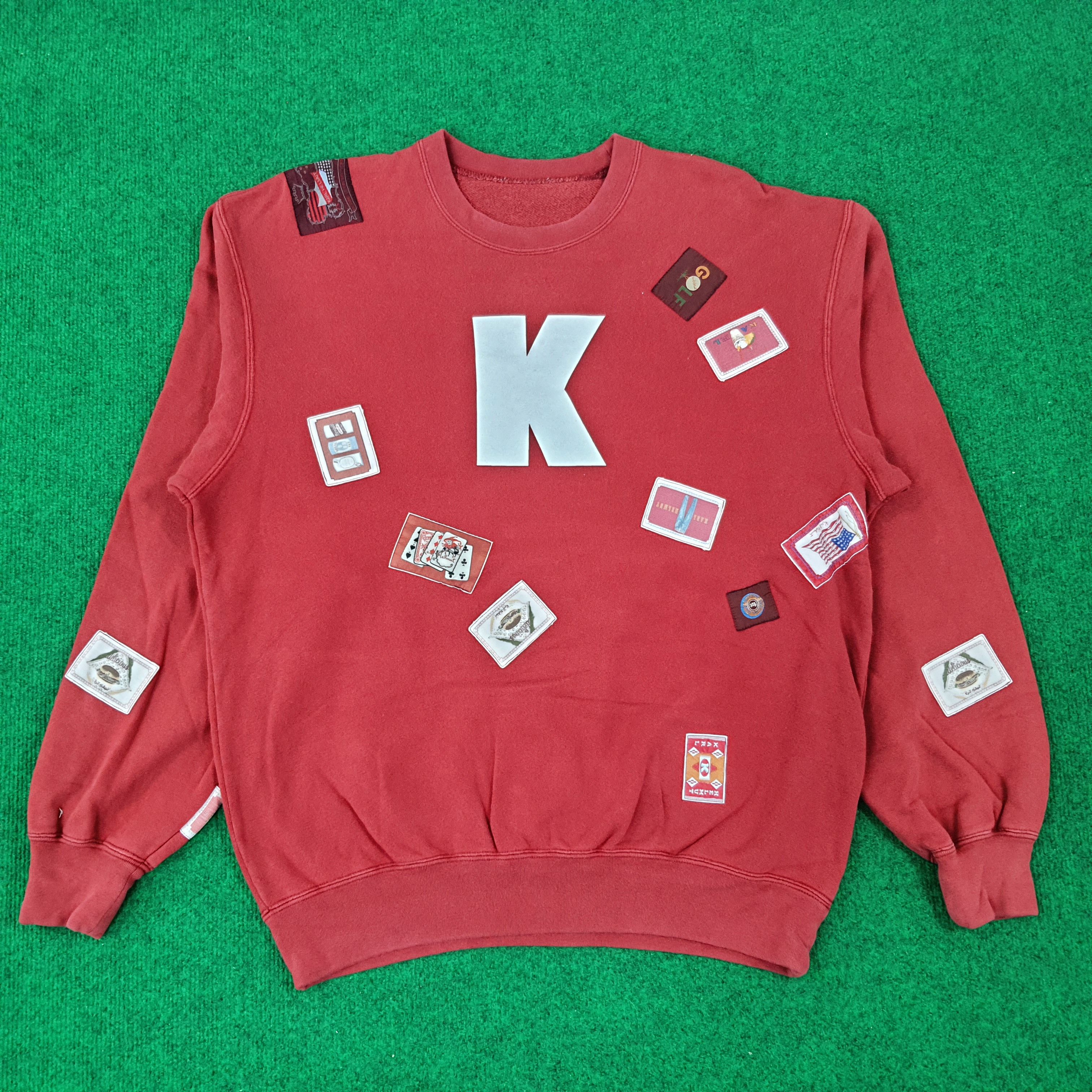 Japanese Brand × Karl Helmut × Vintage Vintage Karl Helmut Japanese Designer Sweatshirt C221N16 Size US L / EU 52-54 / 3 - 1 Thumbnail