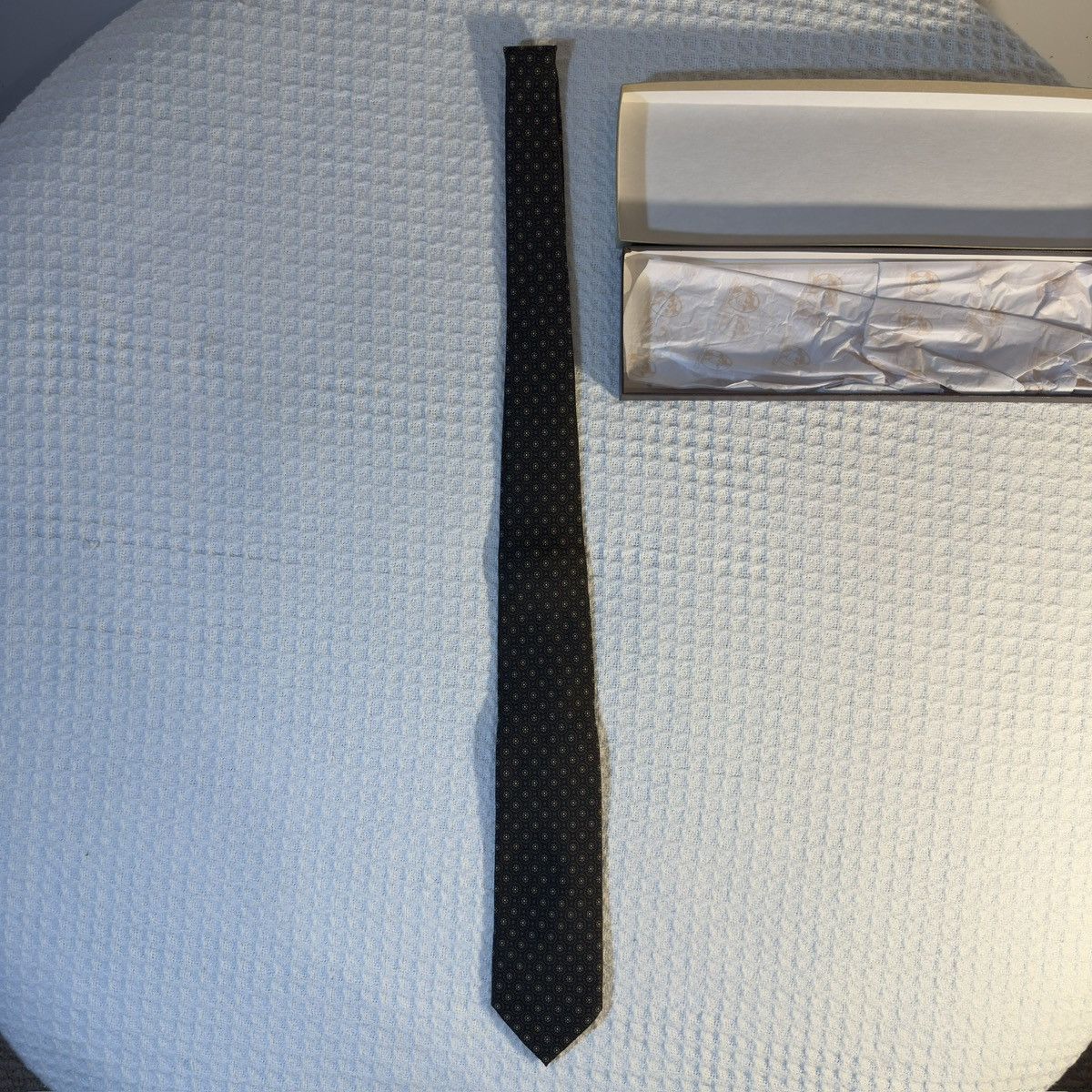 Other Miller Brothers Ltd 100% Silk Patterned Tie Size ONE SIZE - 4 Thumbnail