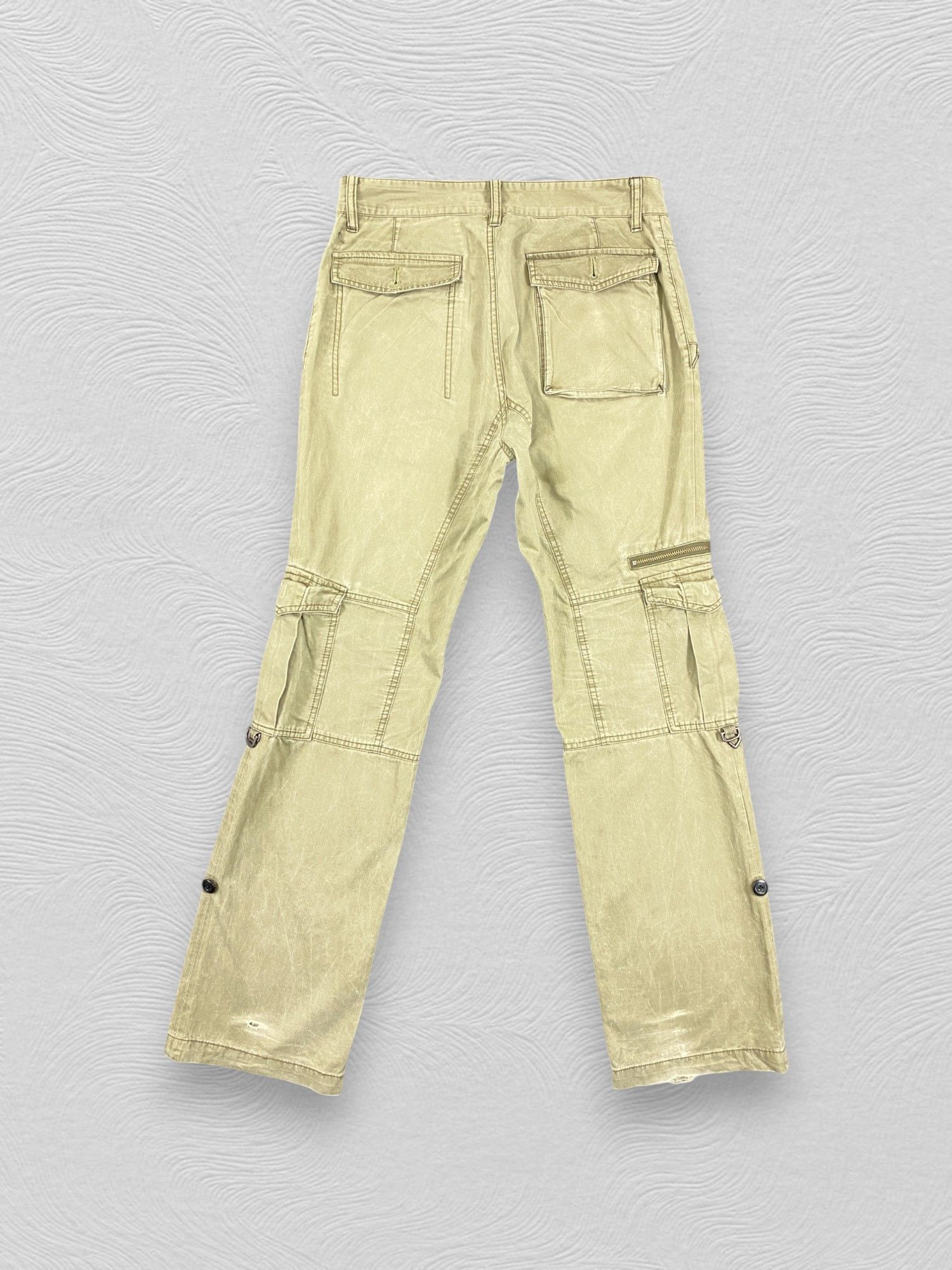 Japanese Brand Vintage Hamnett Cargo Pants Cargo Multi Pocket -CP212 Size US 33 - 2 Thumbnail