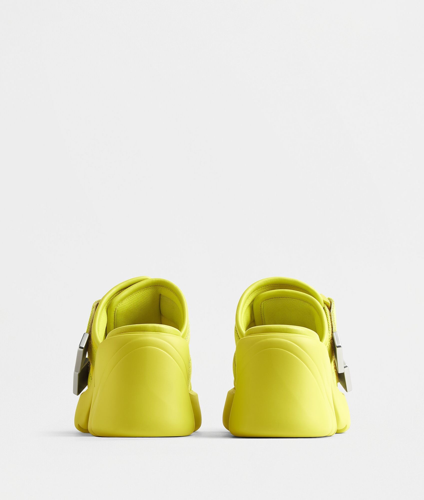 Bottega Veneta o1n1vont1024 Flash Sandals in Kiwi Size US 10 / IT 40 - 3 Thumbnail
