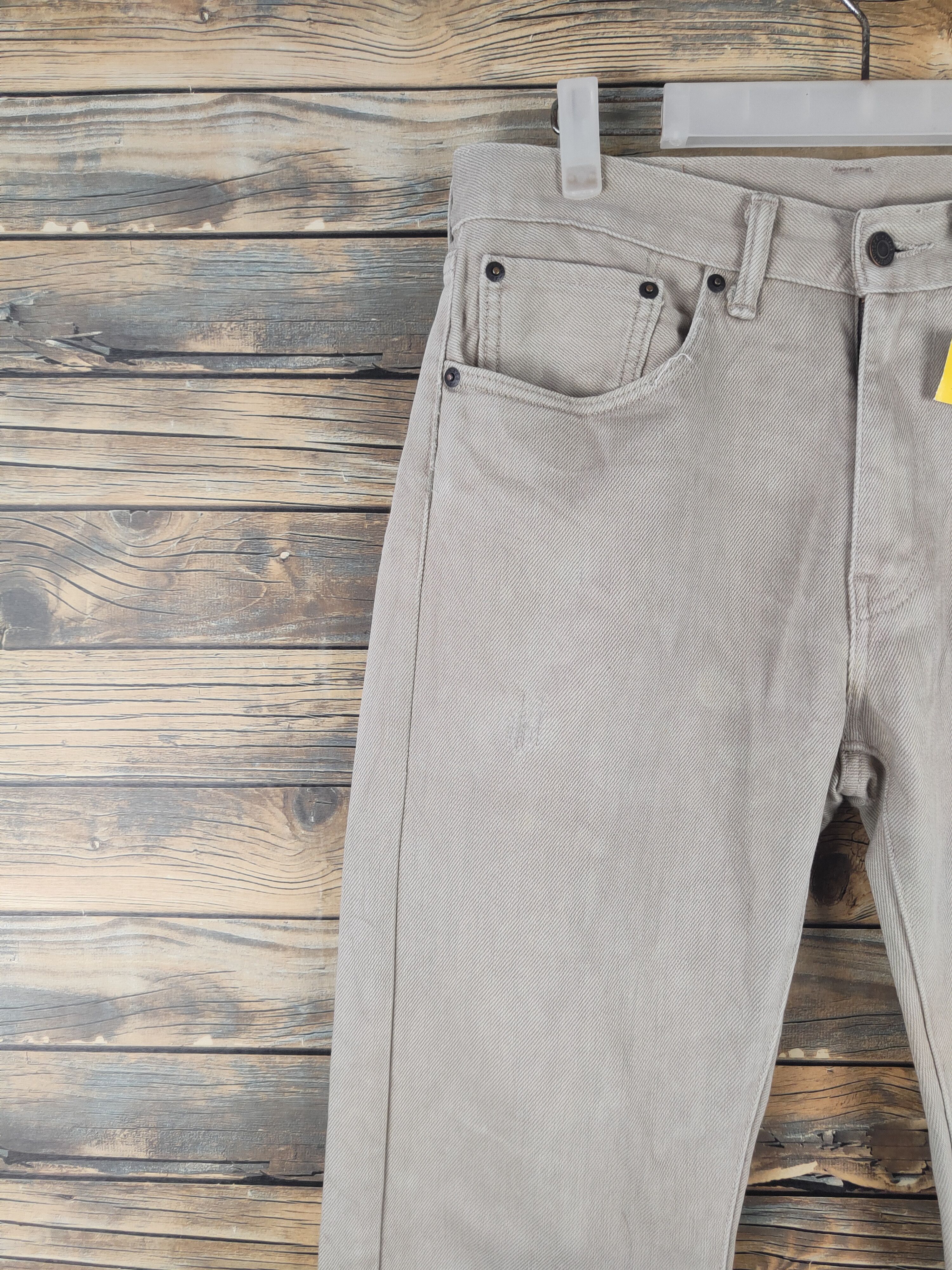 Levi's DL Levi's Beige Multipocket Casual Pants #sp46-284T Size US 31 - 3 Thumbnail