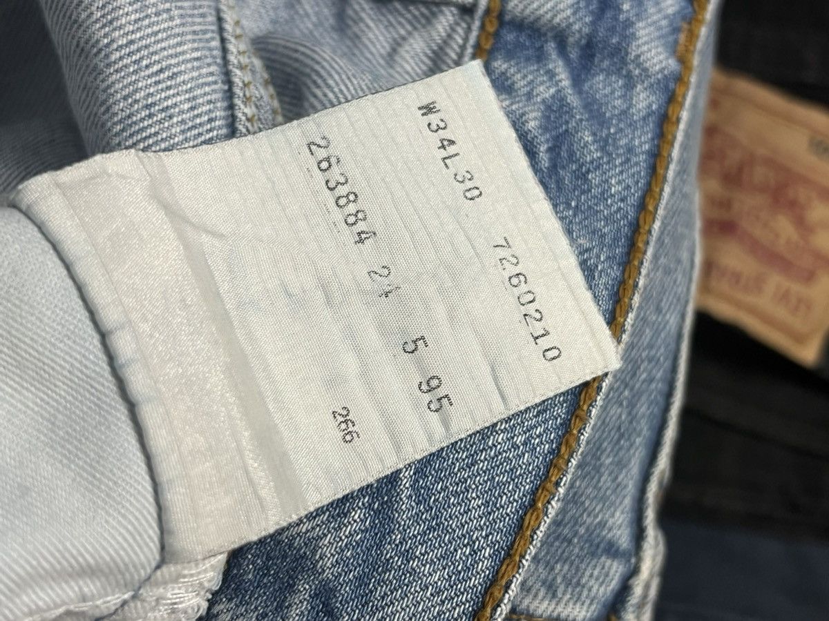 Levi's Vintage Levi’s 726 LVC red tab men’s jeans Size US 34 / EU 50 - 8 Thumbnail