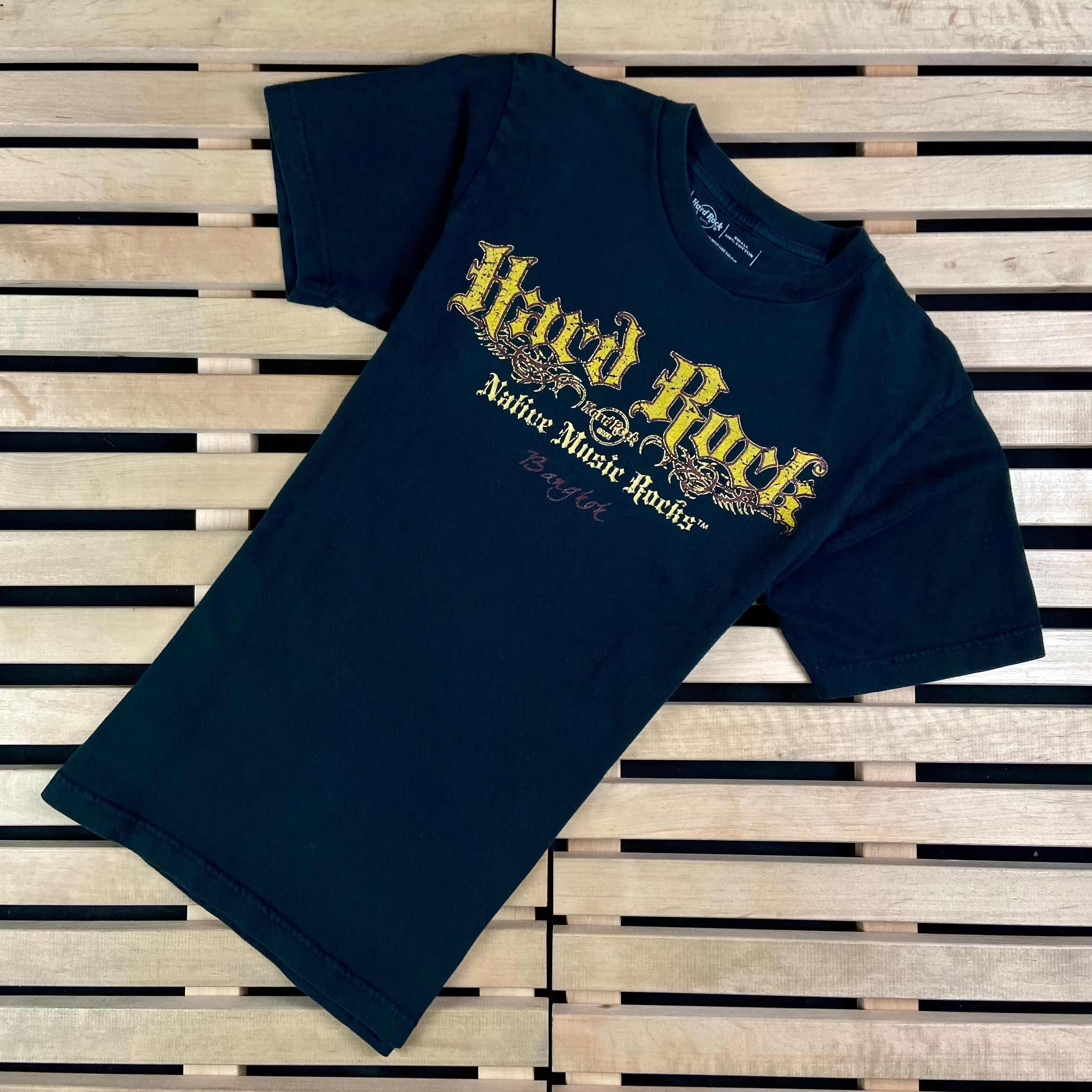 Band Tees × Hard Rock Cafe × Vintage Mens Vintage T Shirt Hard Rock Cafe Music Size S Size US S / EU 44-46 / 1 - 1 Thumbnail