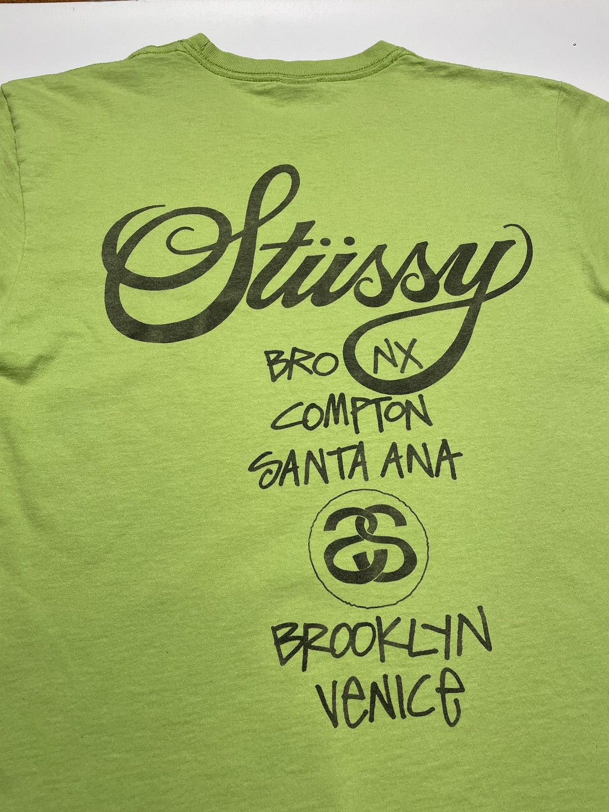Stussy × Vintage ‼️STUSSY‼️Multi Logo tee Size US M / EU 48-50 / 2 - 3 Thumbnail
