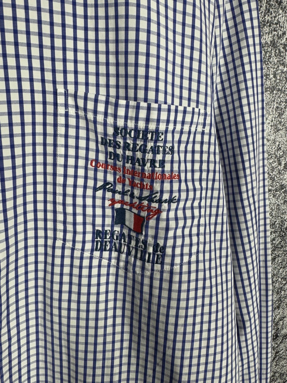 Paul & Shark Paul Shark Long Sleeve Plaid Shirt Button Up Luxury Size 43 Size US L / EU 52-54 / 3 - 6 Thumbnail