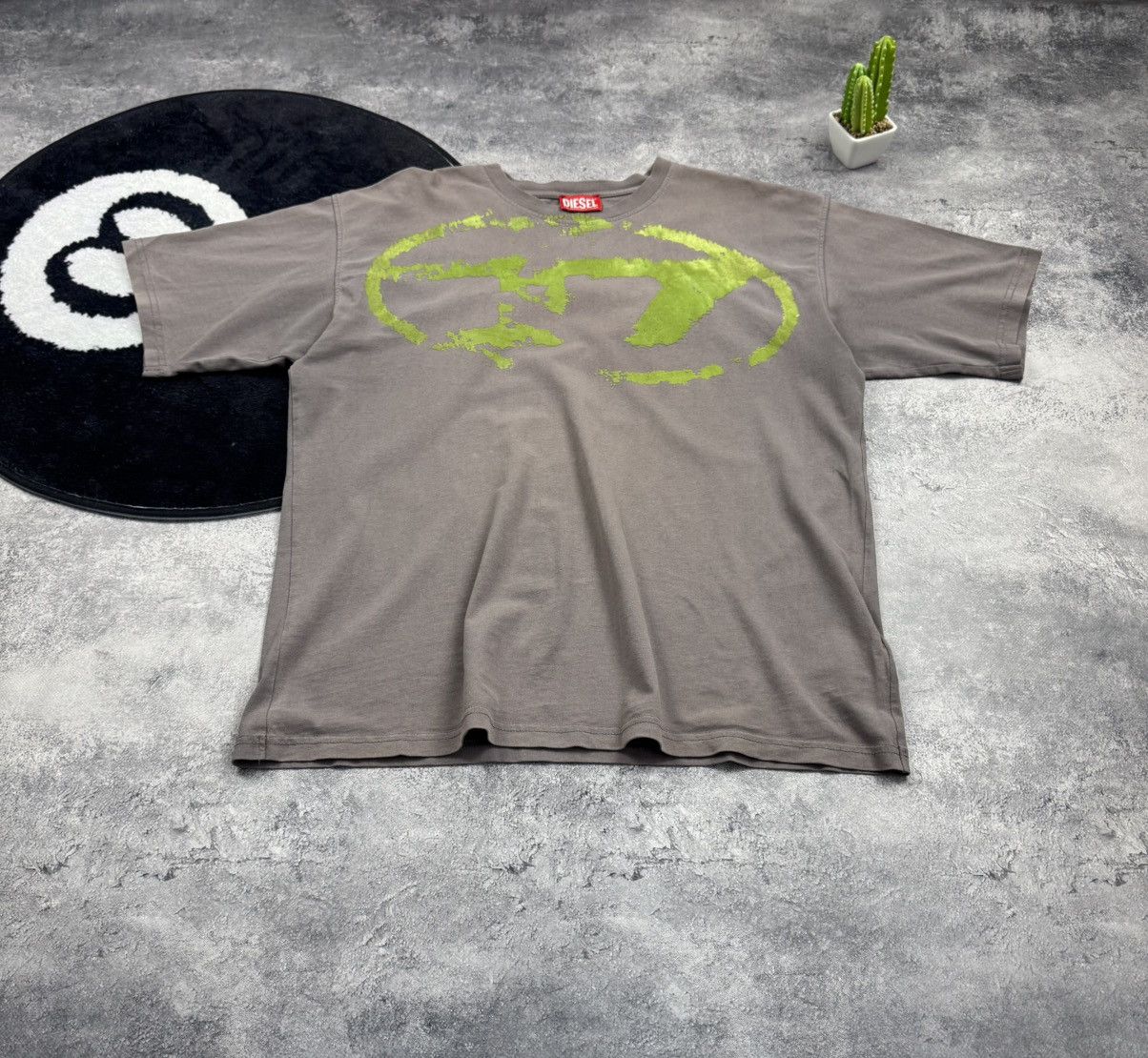 Diesel Diesel T-Shirt Big Logo White Y2k Hype Designer Size US S / EU 44-46 / 1 - 10 Thumbnail