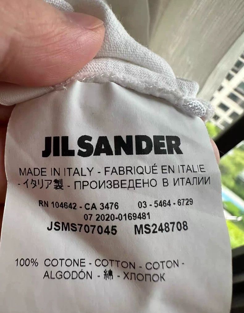 Jil Sander Jil Sander short-sleeved T-shirt Size S / US 4 / IT 40 - 6 Thumbnail