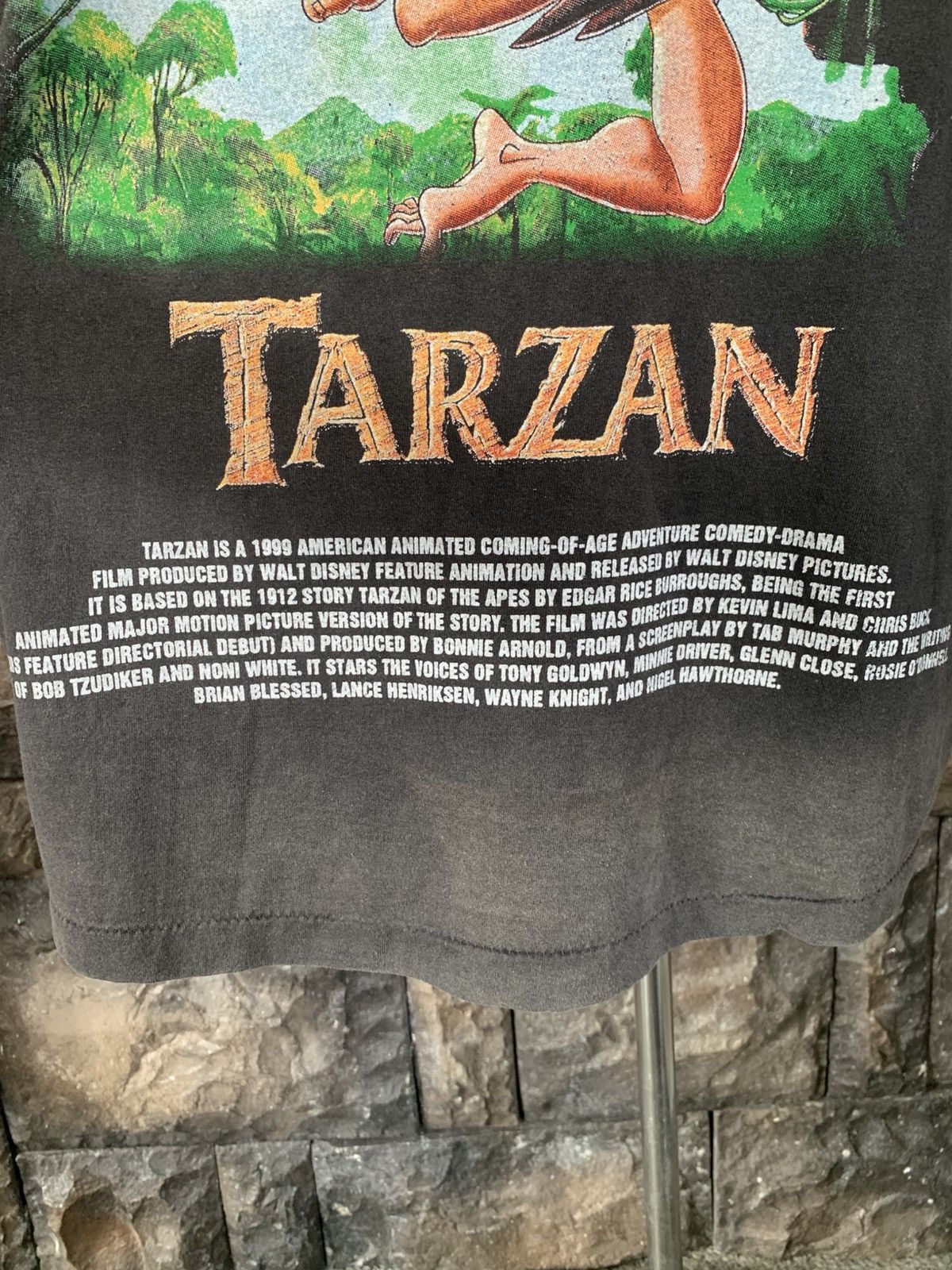 Disney Vintage Tarzan Walt Disney Animation Musical Movie T shirt Size US XL / EU 56 / 4 - 6 Thumbnail