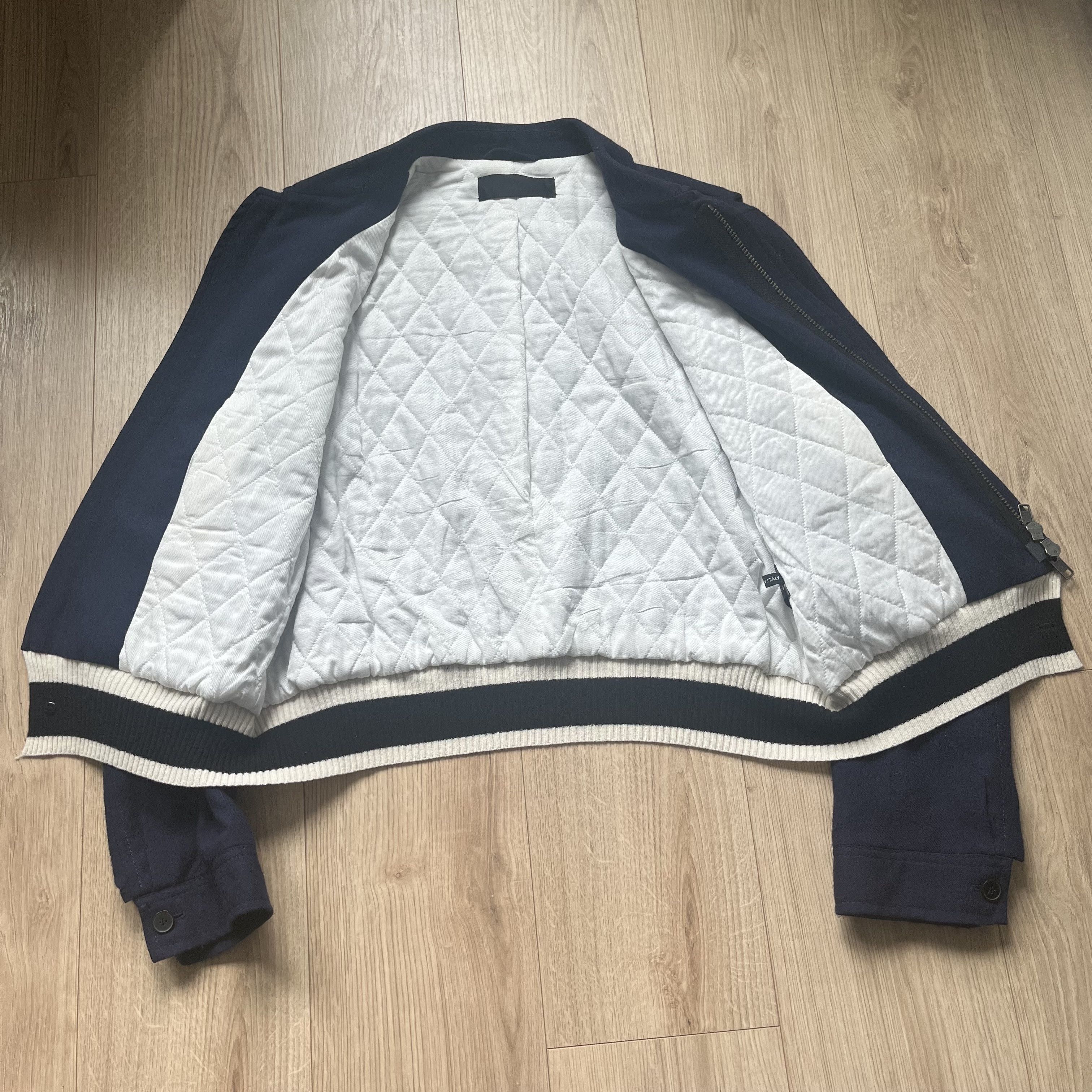 Haider Ackermann FW18 Wool Bomber Jacket Size US L / EU 52-54 / 3 - 3 Thumbnail