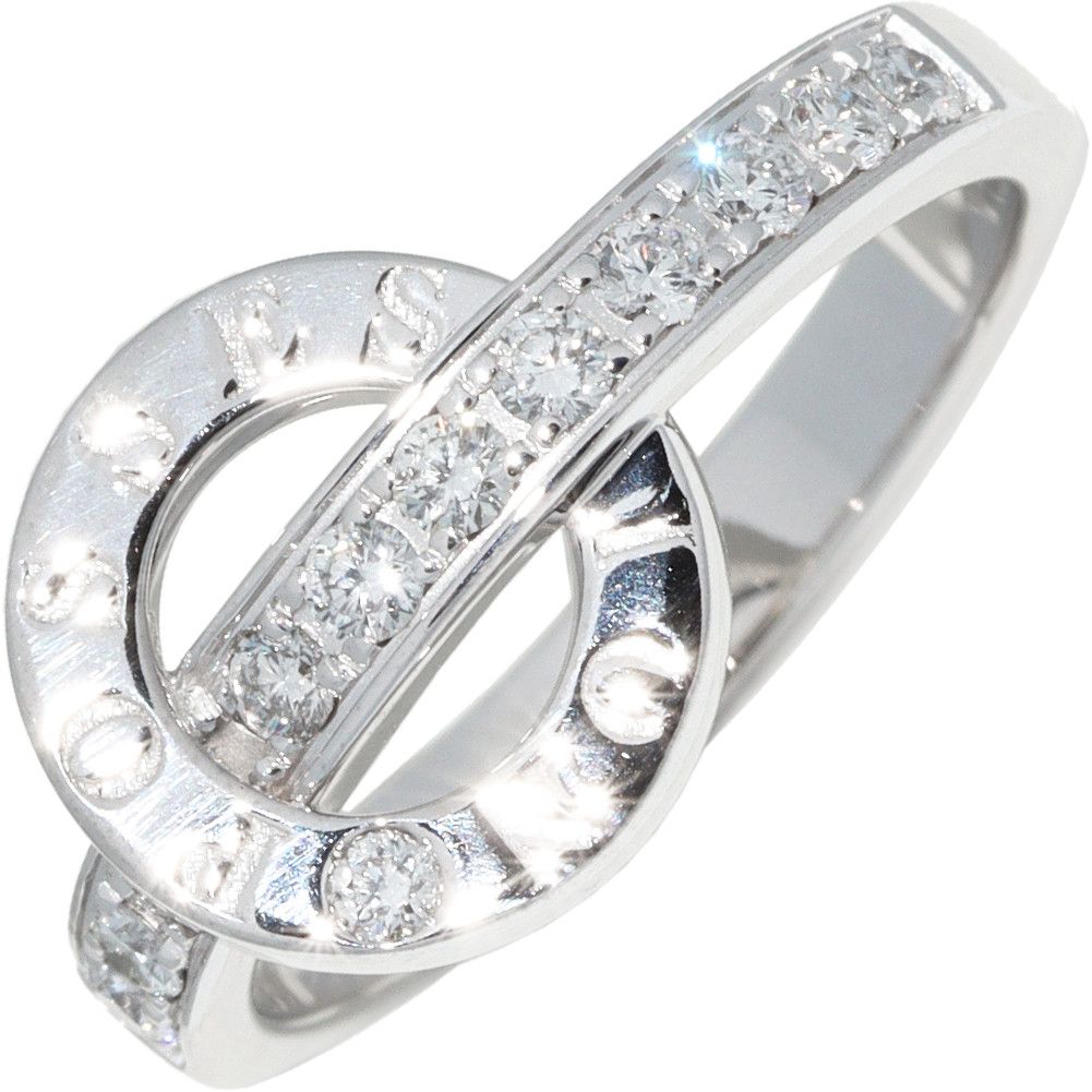 Piaget Piaget Piaget K18WG Diamond Possession Ring Metal Ring in Great Condition Size ONE SIZE - 1 Thumbnail