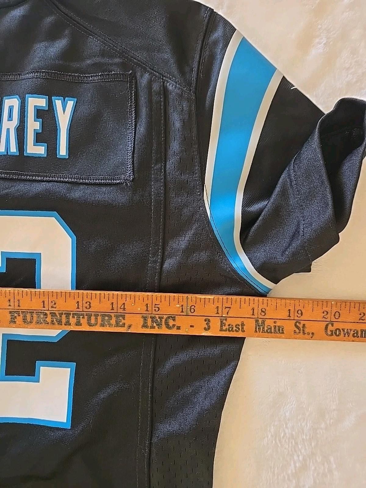 Nike Christian McCaffrey #22 NFL Panthers On Field Nike Jersey Size ONE SIZE - 7 Thumbnail