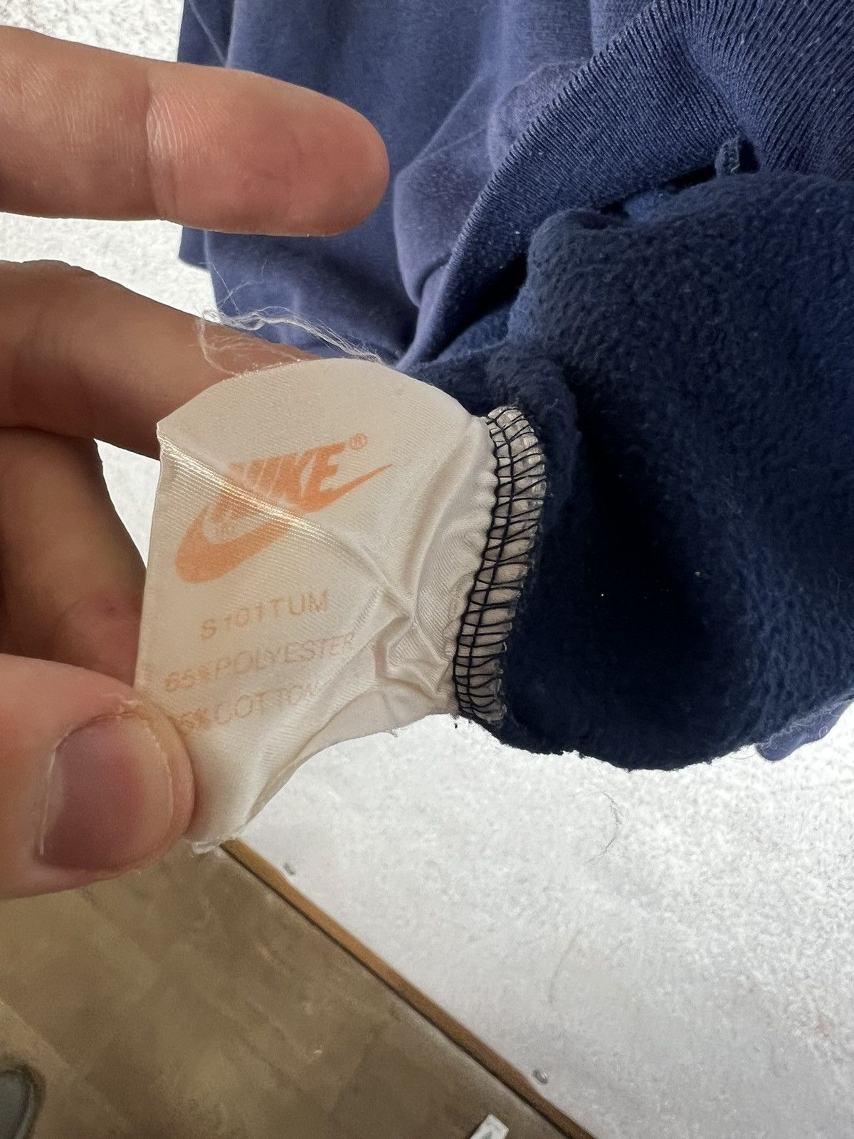 Nike Vintage 80s Nike Sweatshirt Embroidered Logo Size US XL / EU 56 / 4 - 9 Thumbnail