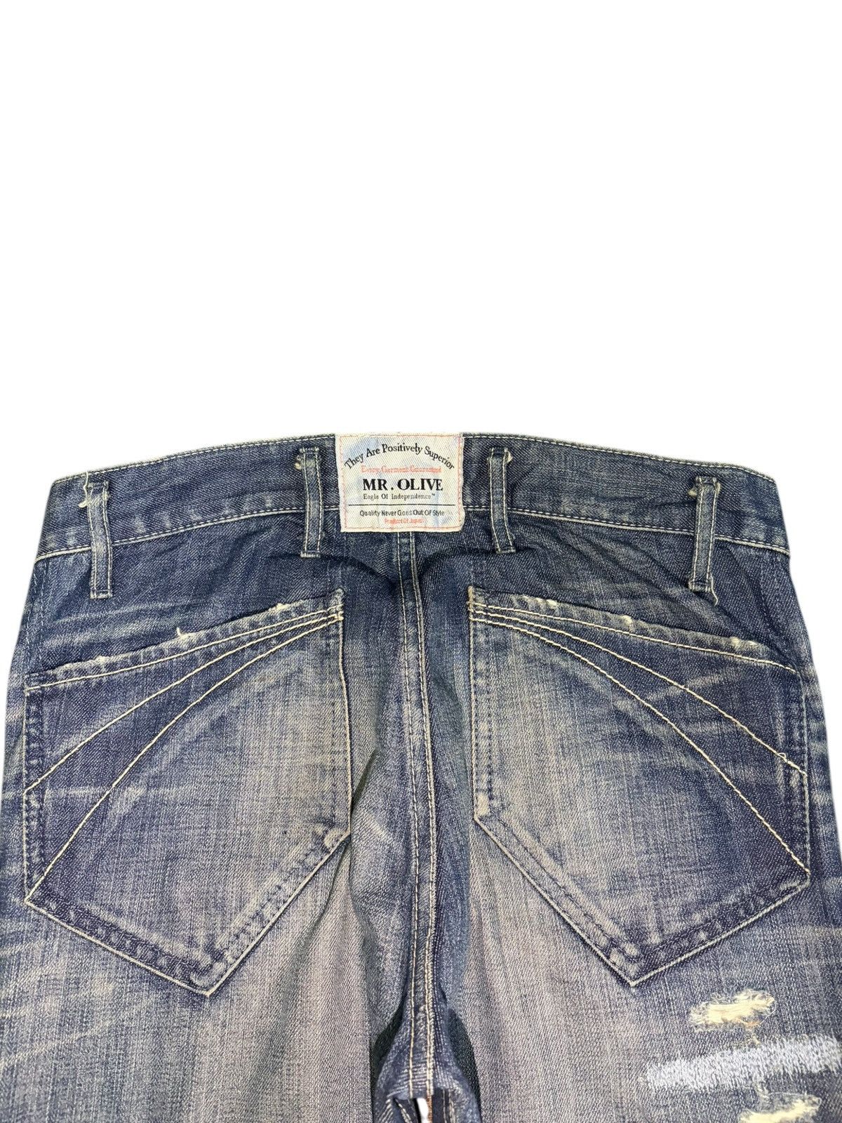Ksubi Vintage Japanese Brand Heavy Distressed Jeans Size 30" / US 8 / IT 44 - 4 Thumbnail