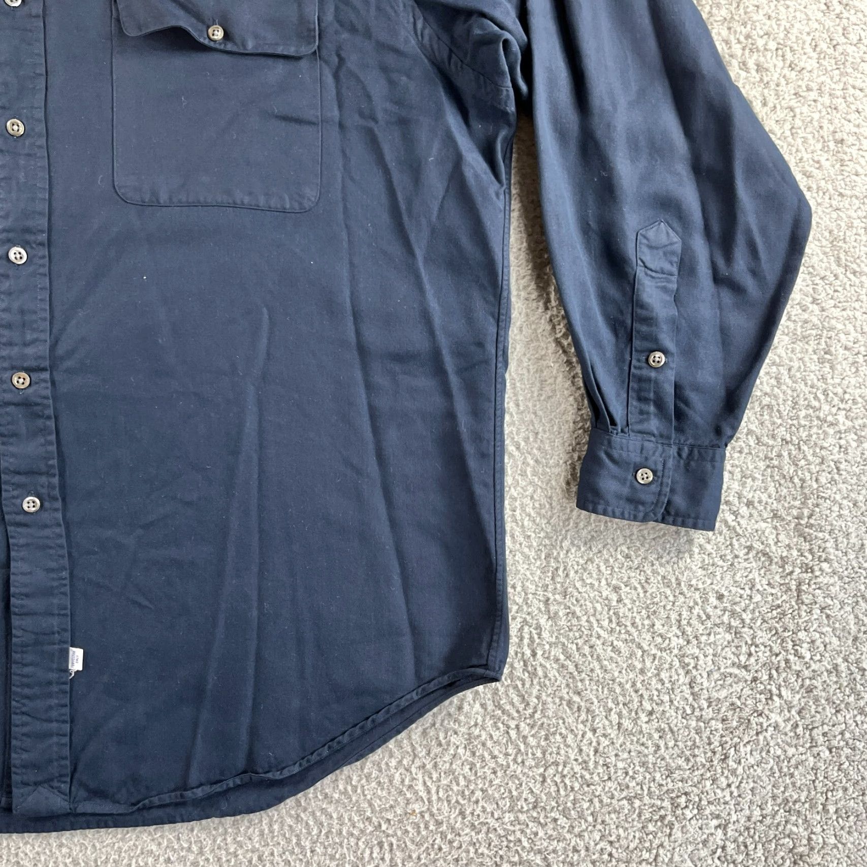 Polo Ralph Lauren VINTAGE Polo Ralph Lauren Shirt Mens Large Blue Button Up Rayon Casual Singapore Size US L / EU 52-54 / 3 - 4 Thumbnail