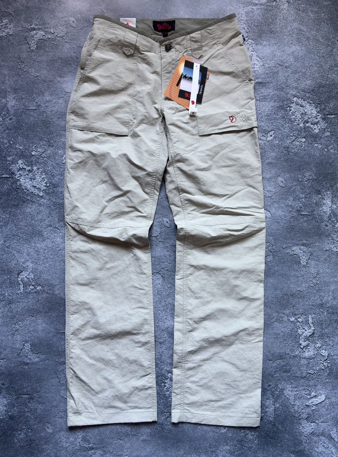 Fjallraven NWT Fjallraven Outdoor Gorpcore Women’s Beige Pants Size 36 Size 36" / US 14 / IT 50 - 1 Thumbnail