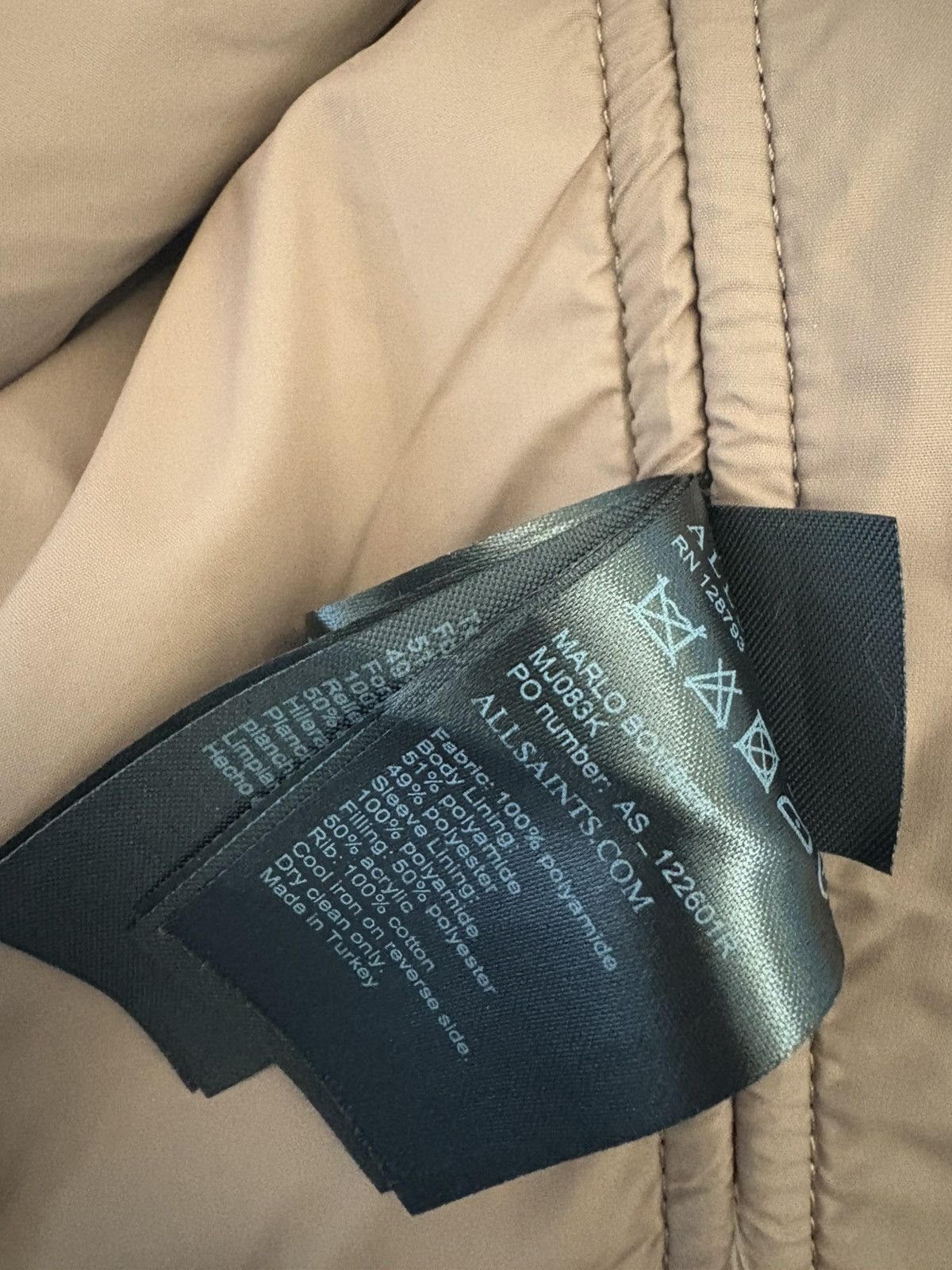 Allsaints Allsaints Marlo Bomber Size US M / EU 48-50 / 2 - 5 Thumbnail