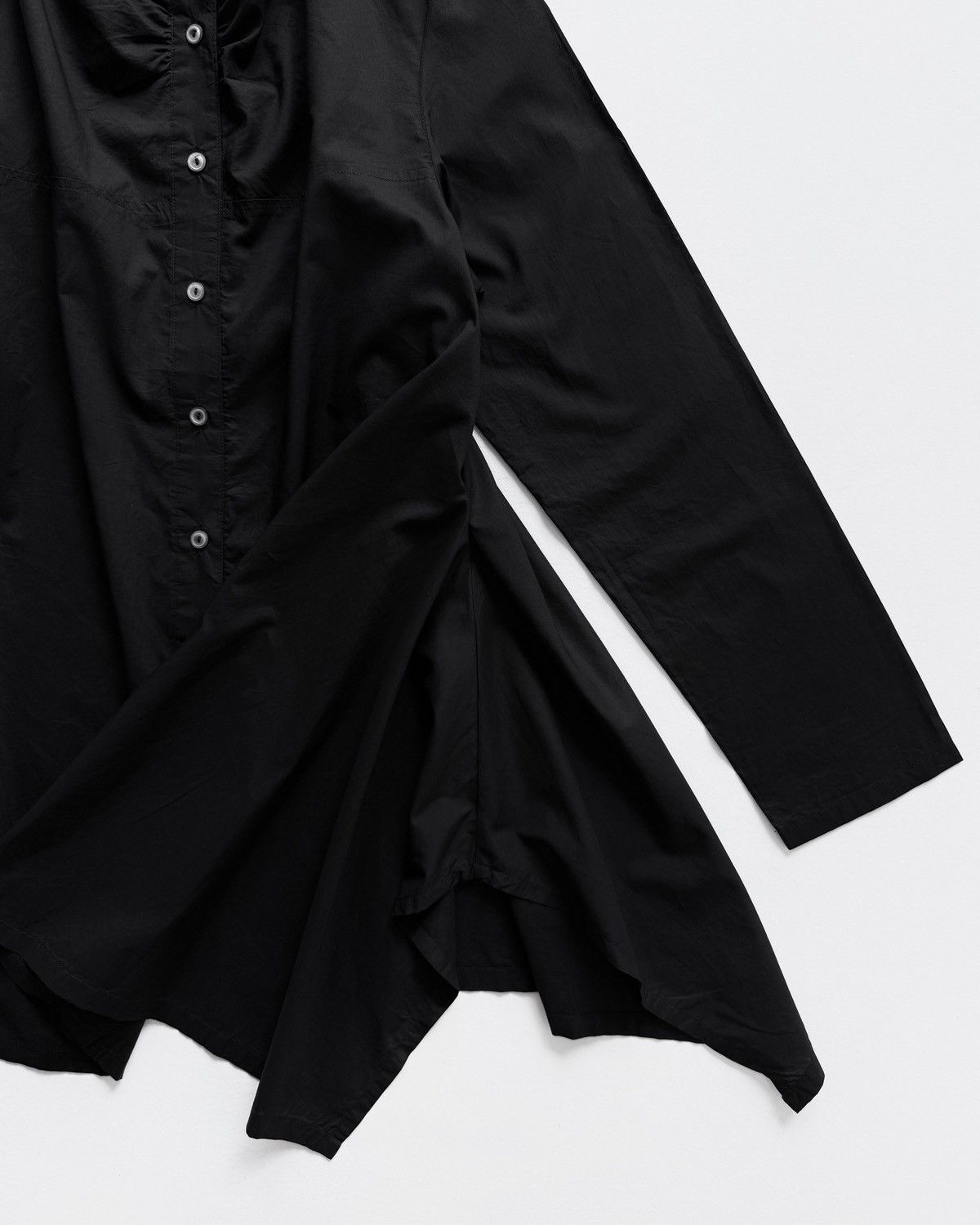Japanese Brand KEIKO KISHI BLACK BUTTON SHIRT Size M / US 6-8 / IT 42-44 - 5 Thumbnail