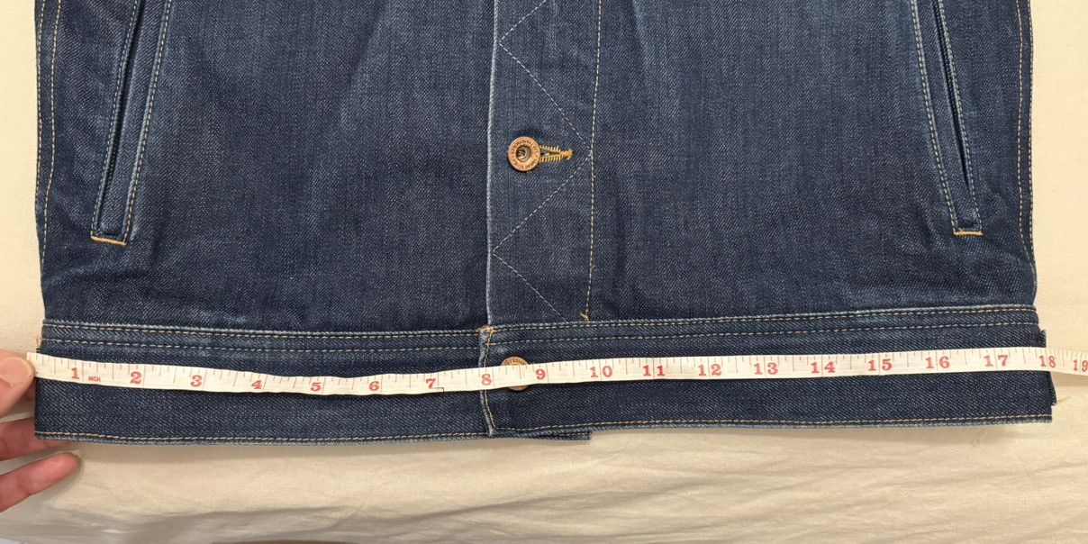 Taylor Stitch Taylor Stitch denim long haul jacket size 40 Size US M / EU 48-50 / 2 - 10 Thumbnail