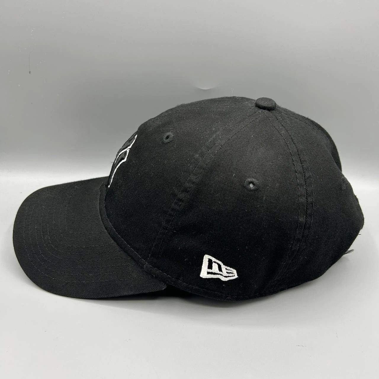 New Era New York Yankees Hat Men Black Embroidered MLB Strap Back Size ONE SIZE - 8 Thumbnail