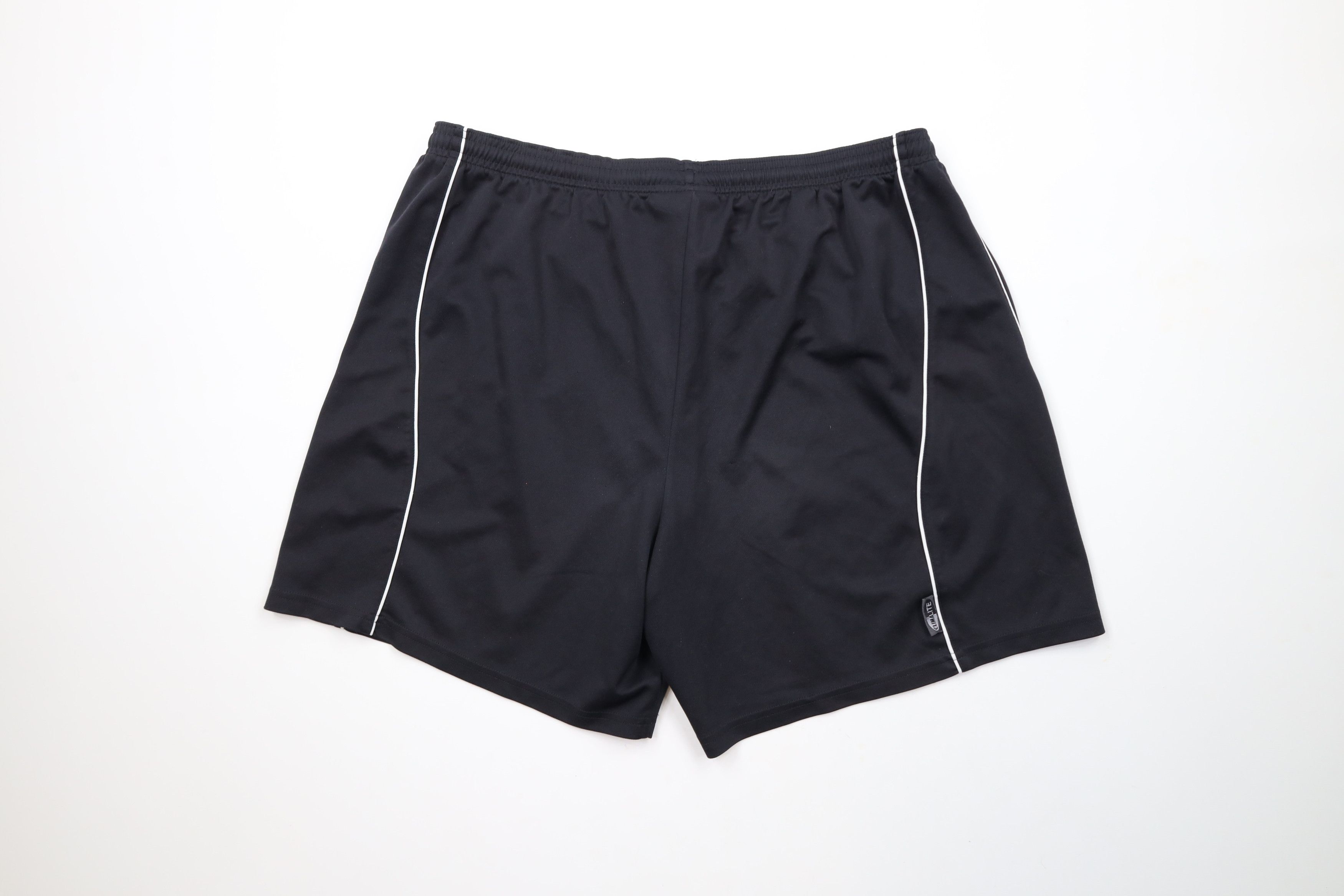 Adidas × Vintage Vintage Adidas Running Jogging Soccer Shorts Black Polyester Size US 36 / EU 52 - 9 Thumbnail