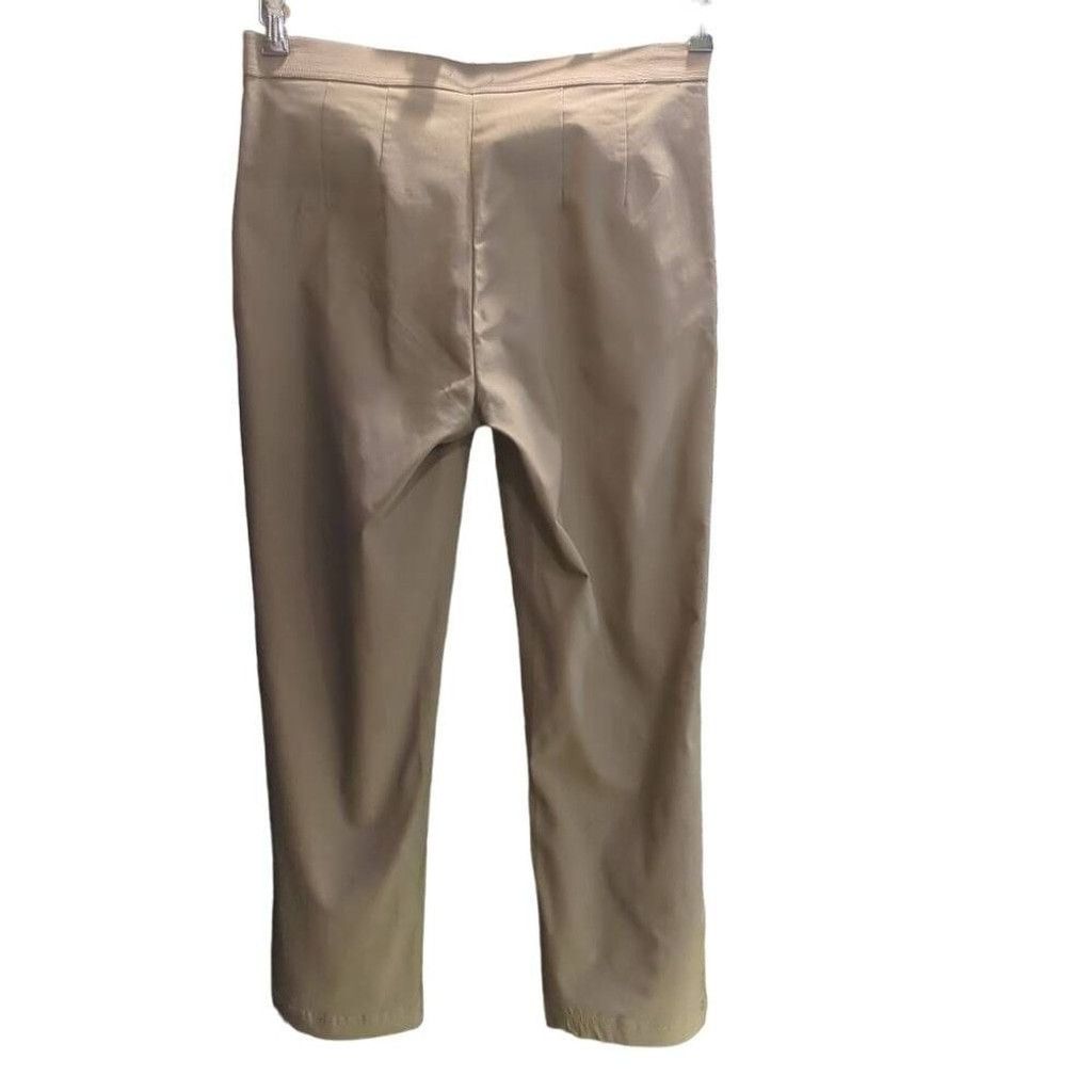 Cotton Traders Cotton Traders Women's 10 Ultimate Pull On Slacks Dark Taupe Size 32" / US 10 / IT 46 - 2 Thumbnail