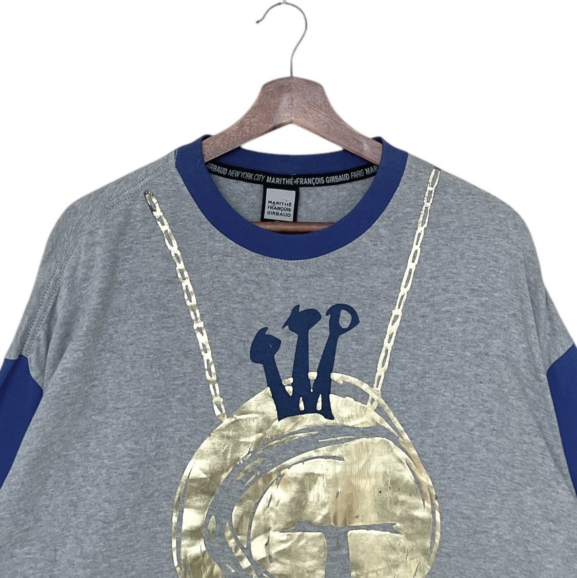 Marithe + Francois Girbaud × Rap Tees × Vintage Vintage Brand Marithe Francois Girbaud Baggy T-shirt 1990s Size US XL / EU 56 / 4 - 7 Thumbnail