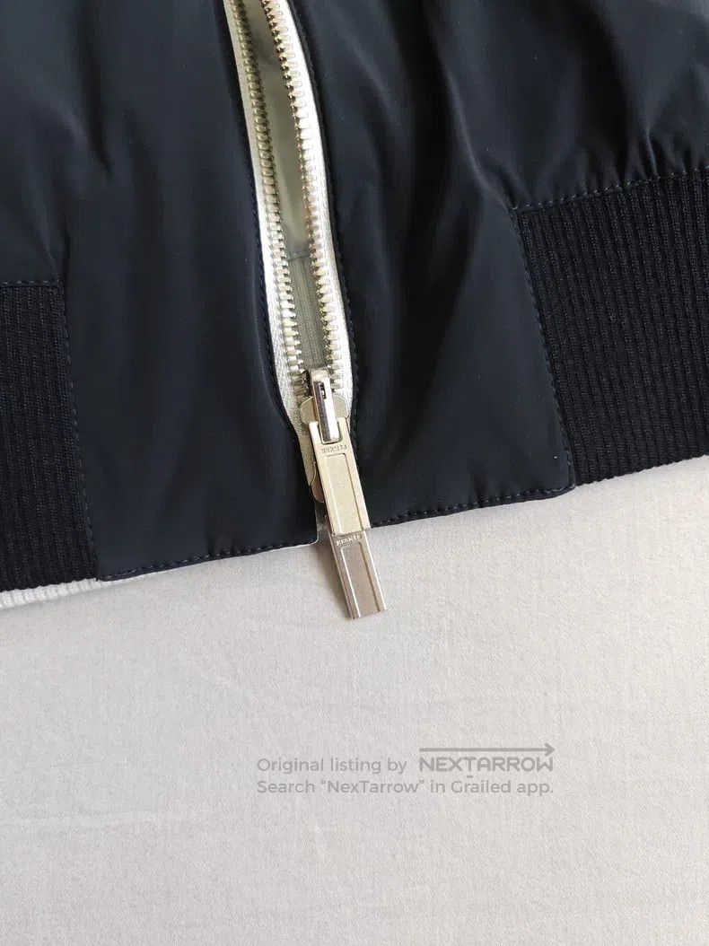 Hermes Hermes Two-sided jacket cotton coat, one side navy blue an Size US M / EU 48-50 / 2 - 7 Thumbnail