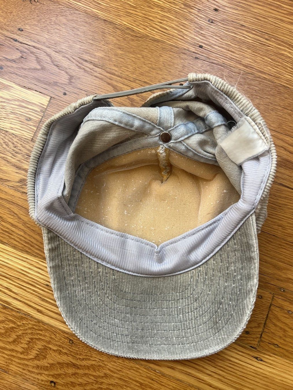 Vintage Vintage corduroy snap back Size ONE SIZE - 3 Thumbnail