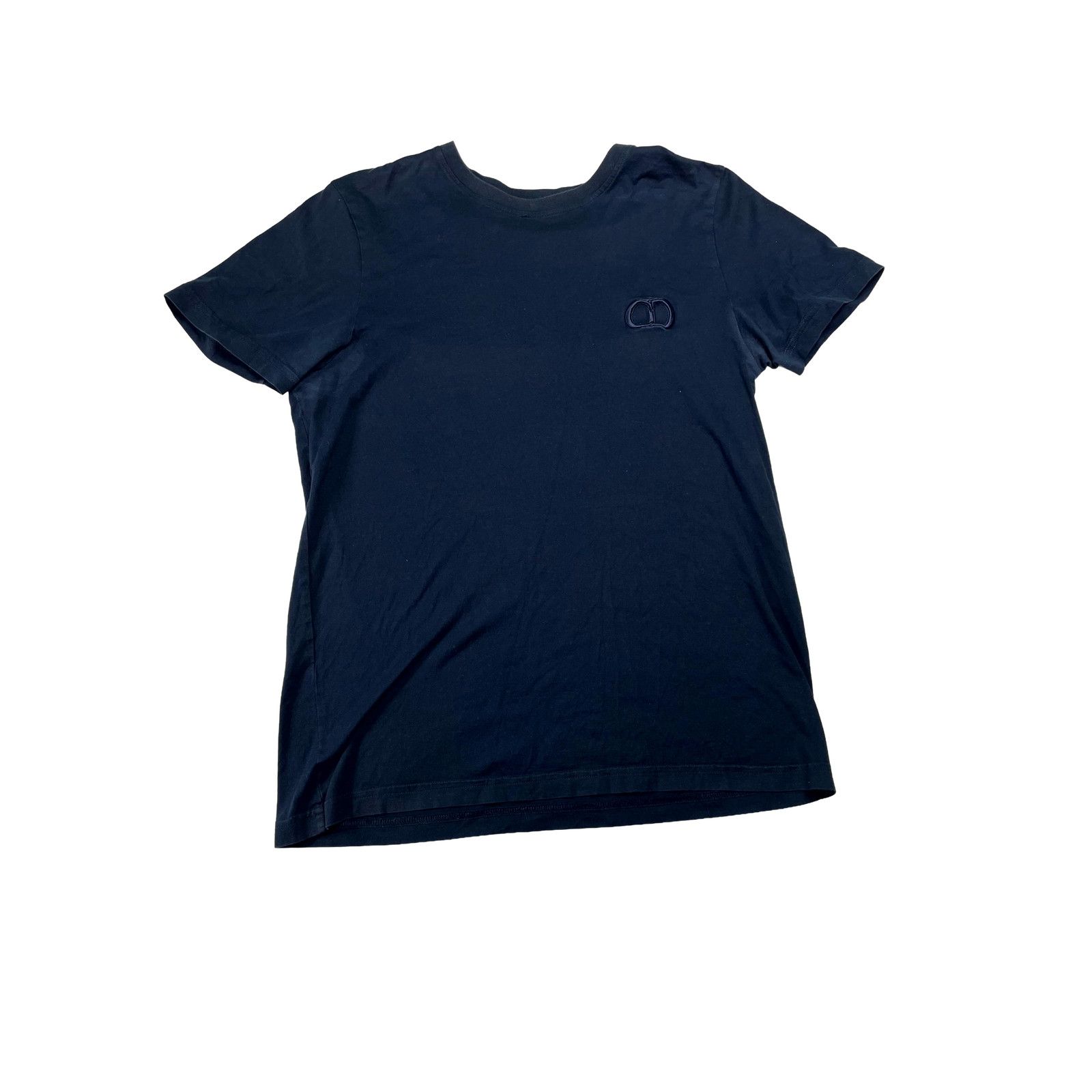 Dior Dior CD Logo Navy Tee Size US L / EU 52-54 / 3 - 1 Thumbnail