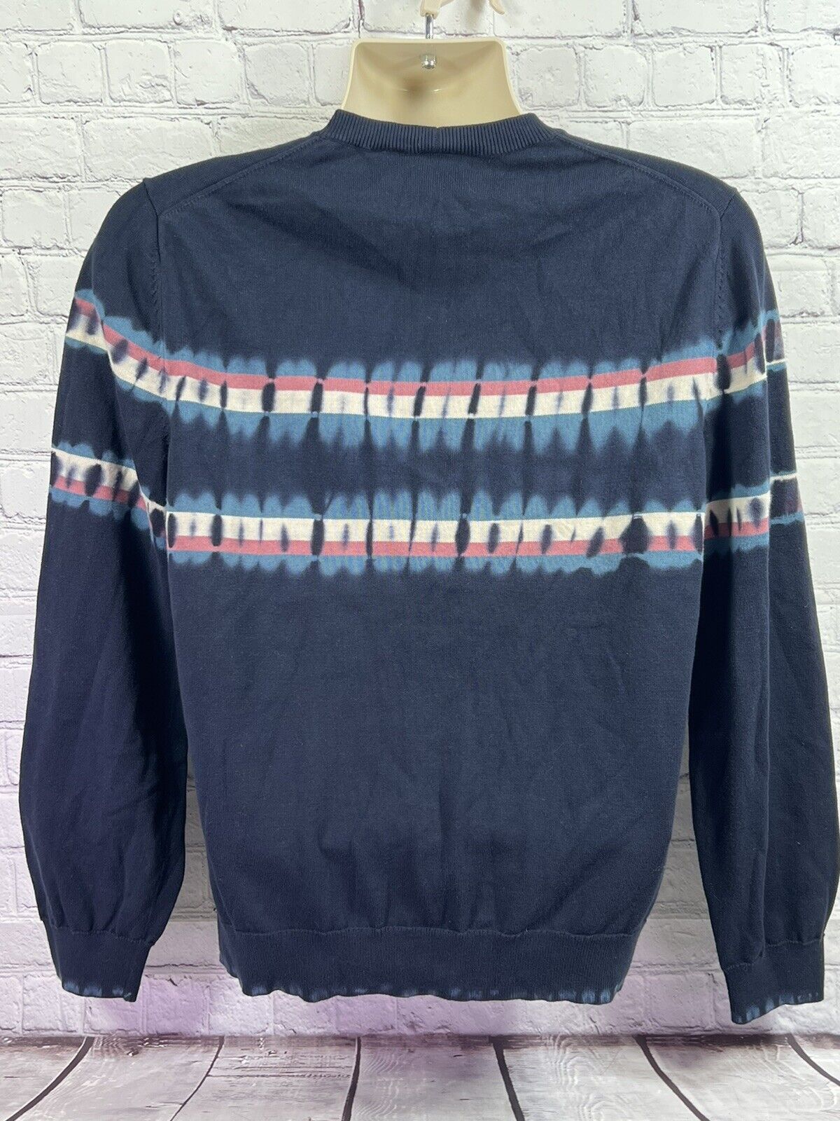 Armani Exchange Armani Exchange AIX tie dye knit pullover sweater mens L Size US L / EU 52-54 / 3 - 4 Thumbnail
