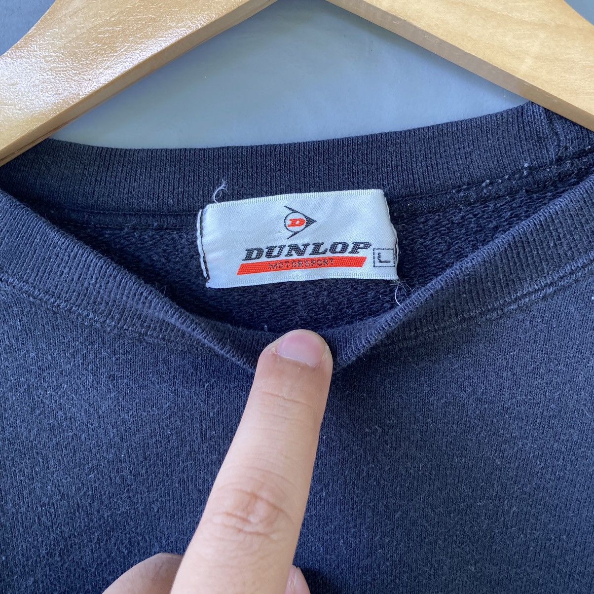 Dunlop × Vintage Vintage Dunlop Blue Sweatshirt Size US L / EU 52-54 / 3 - 5 Thumbnail