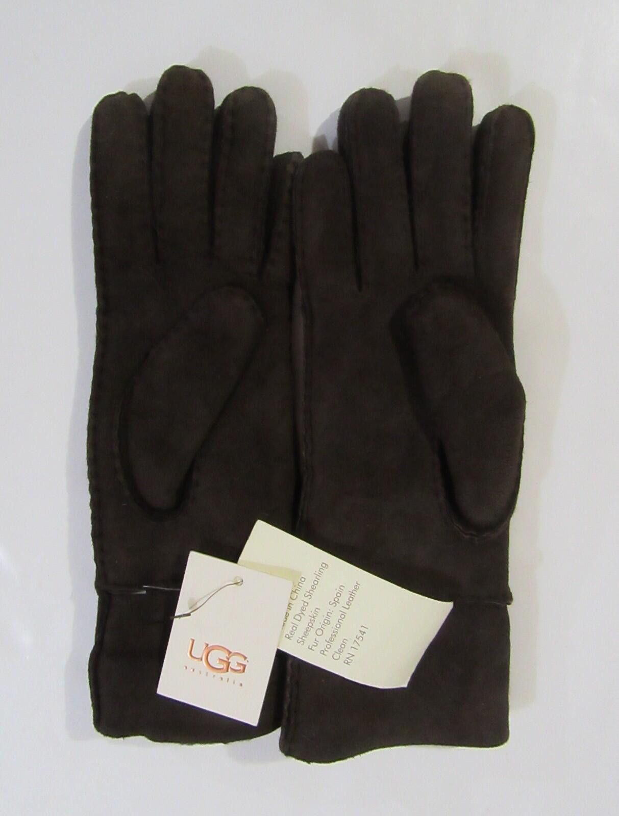 Other UGG Womens Leather and Shearling Sheepskin Cuff Gloves M Size ONE SIZE - 2 Thumbnail