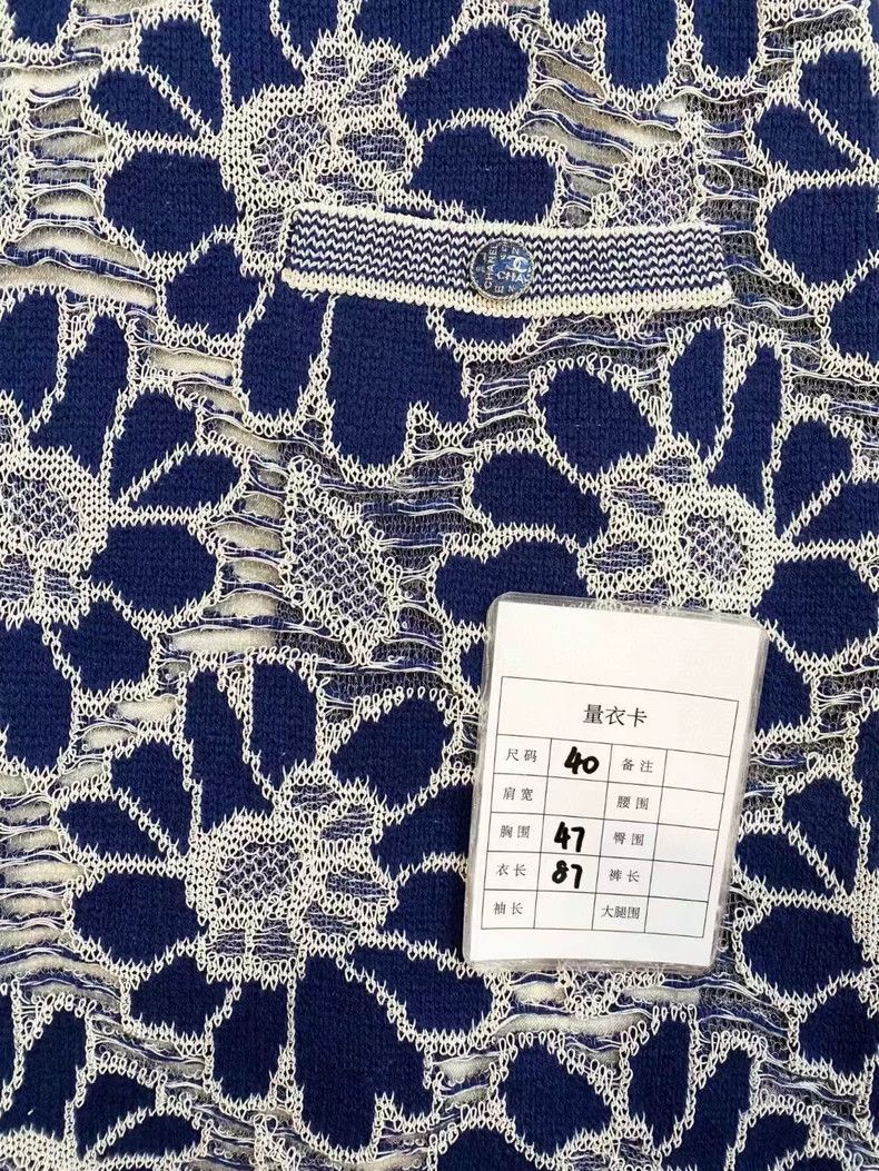 Chanel Chanel Sunflower hollow short-sleeved dress Size S / US 4 / IT 40 - 7 Thumbnail
