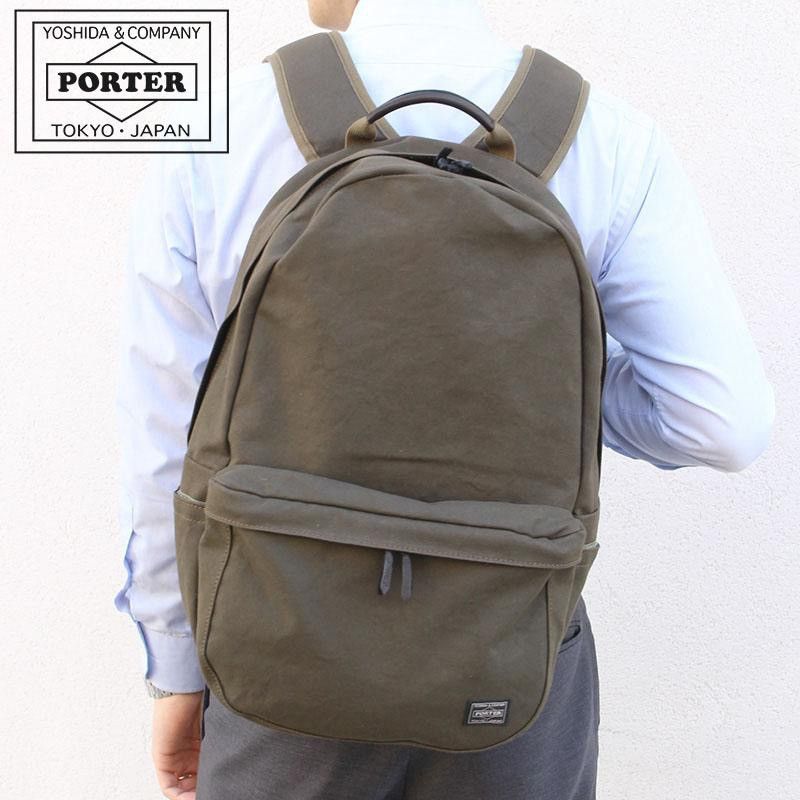 Porter Porter Vintage Stone Washed Canvass Backpack Size ONE SIZE - 12 Thumbnail