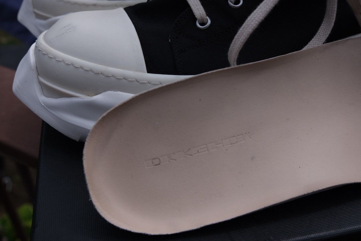 Rick Owens Rick Owen DRKSHDW Abstract High-Top Nylon Canvas Sneaker Size US 10 / EU 43 - 10 Thumbnail
